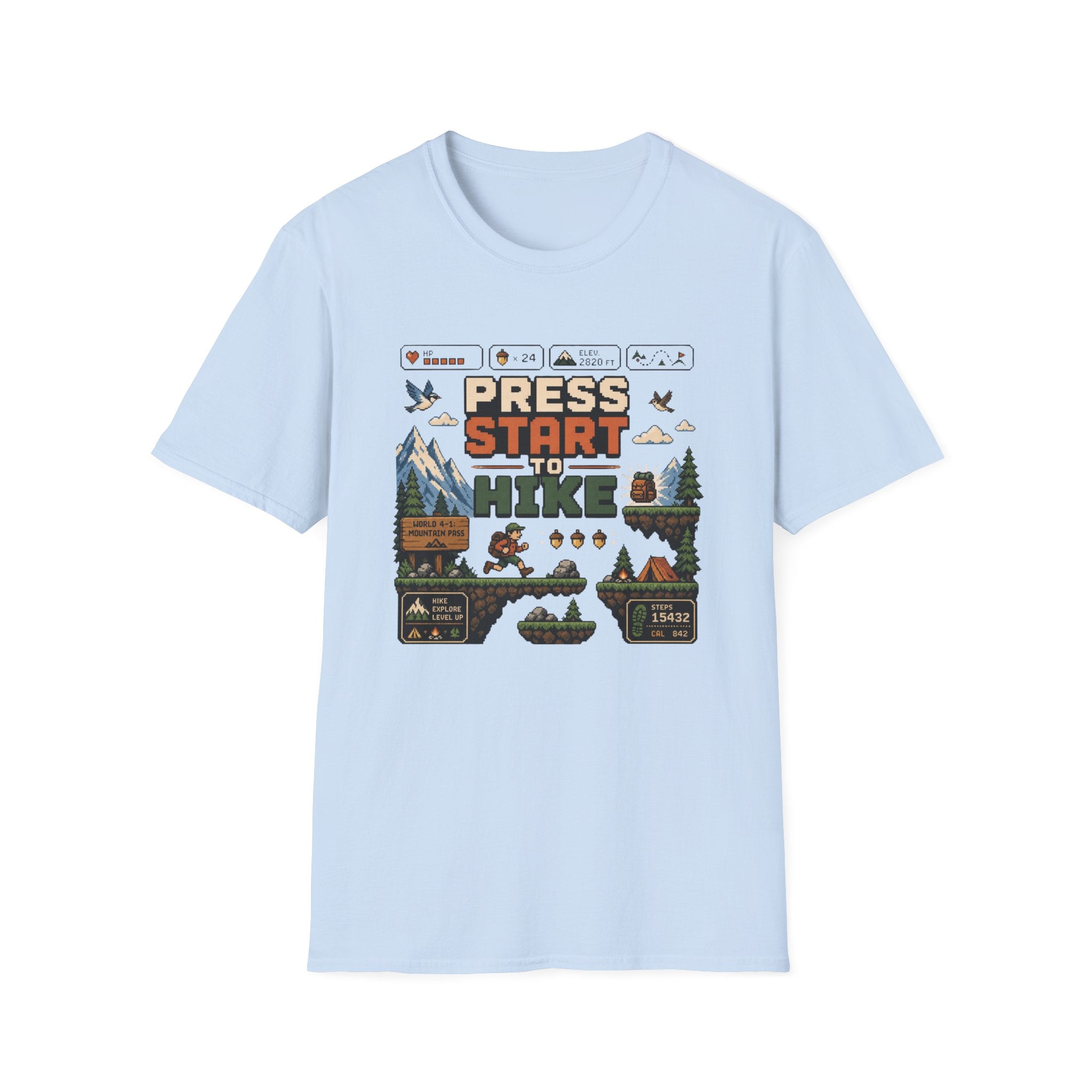 Press Start to Hike T‑Shirt