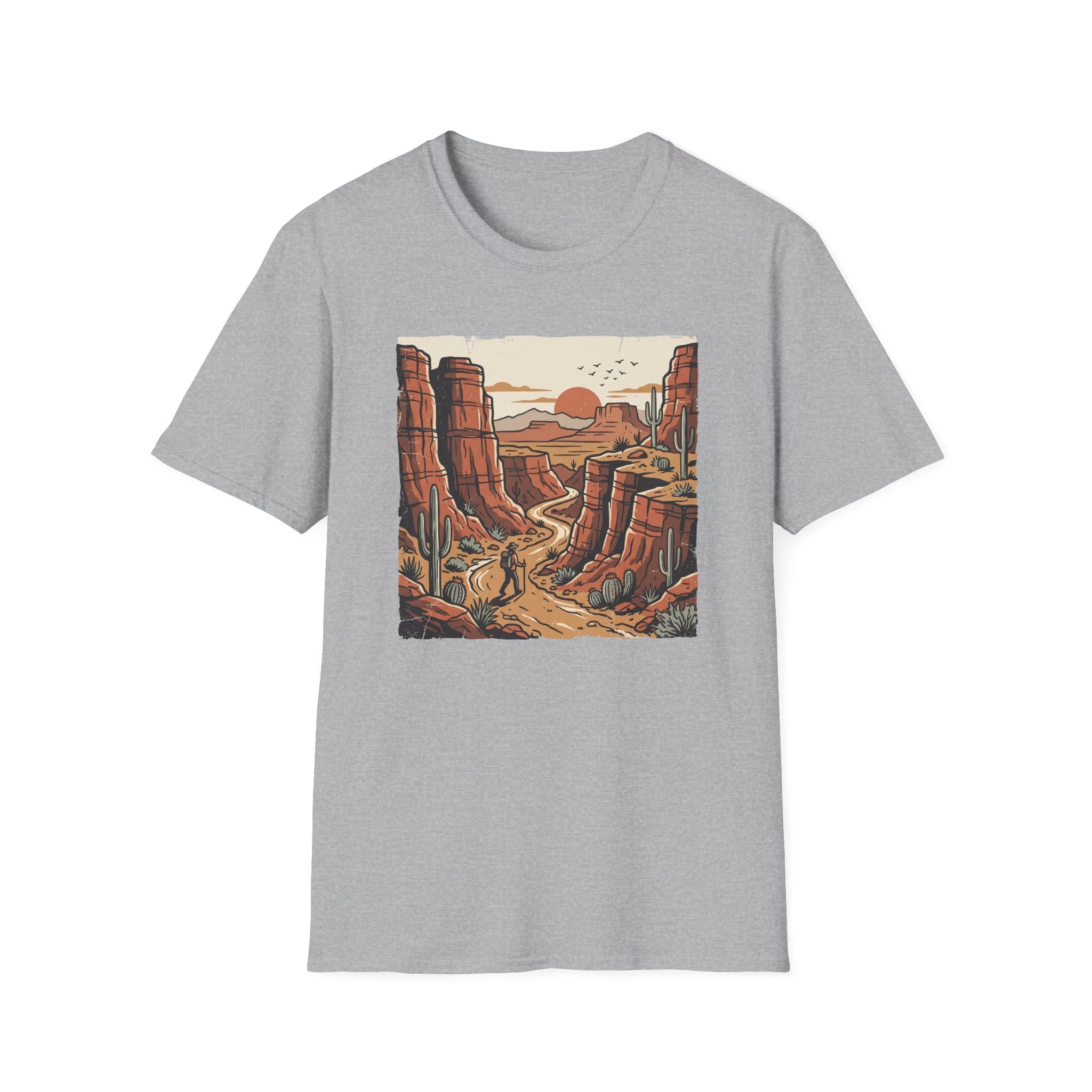 Desert Canyon Hiker T‑Shirt