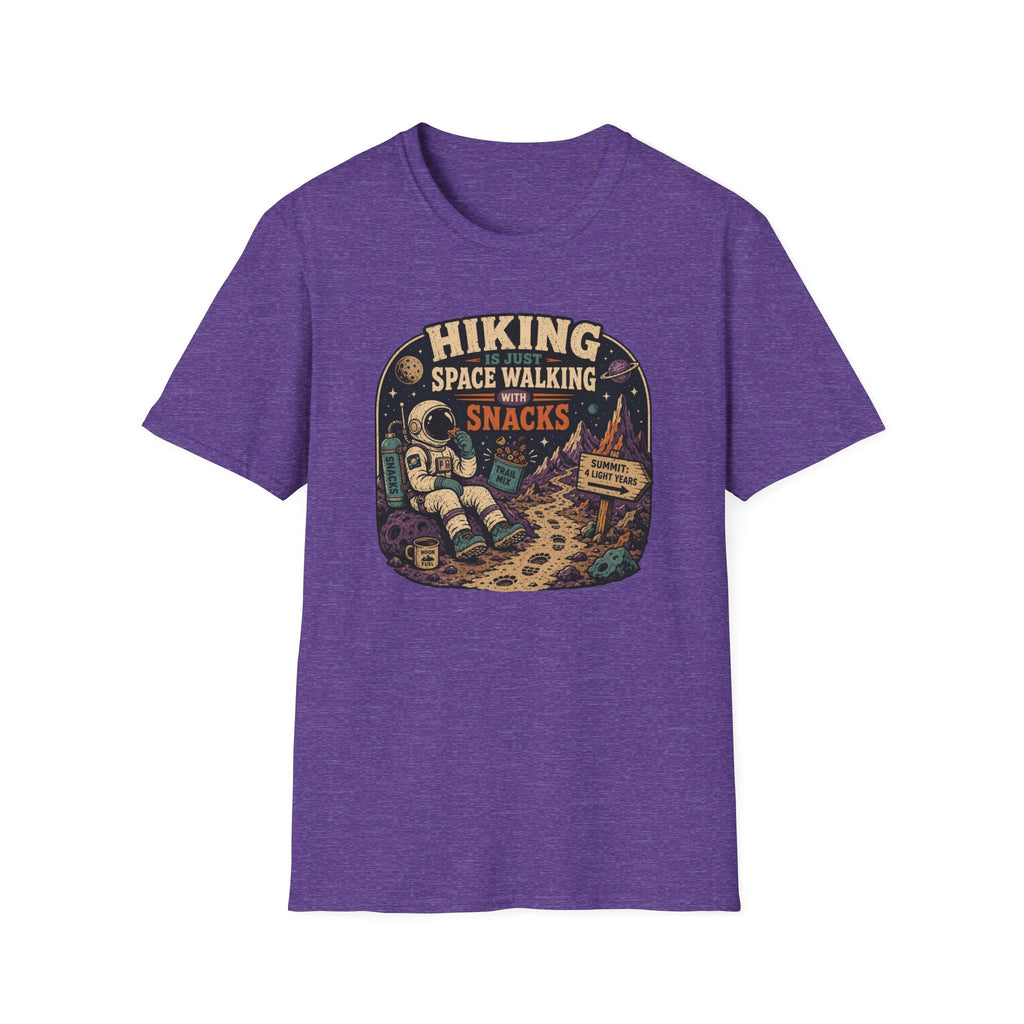 Hiking is Just Space Walking T‑Shirt