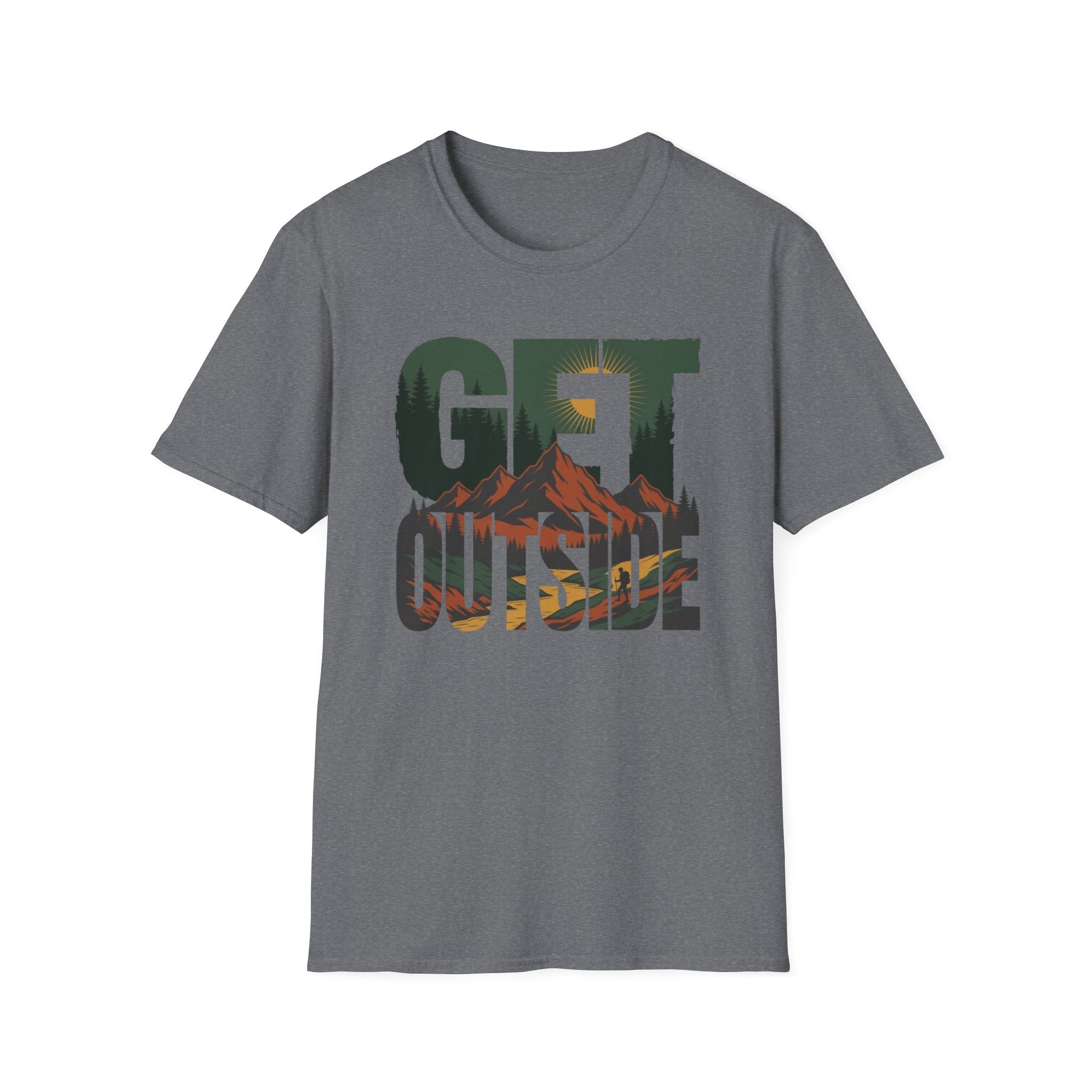Get Outside Mountains T‑Shirt