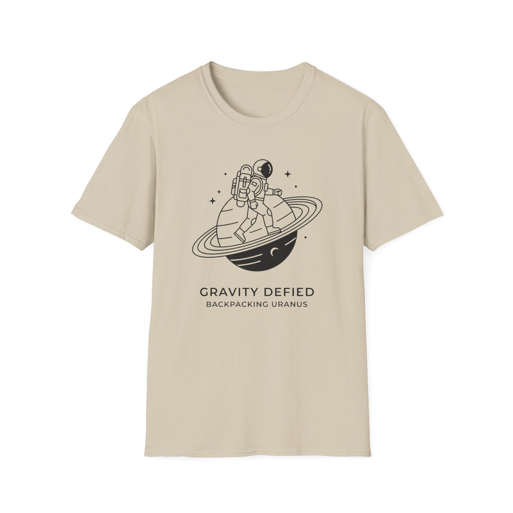 Gravity Defied Backpacking Uranus T‑Shirt