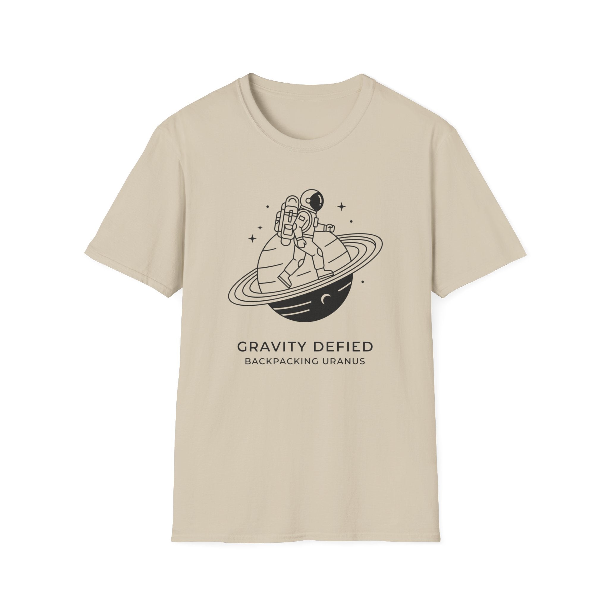 Gravity Defied Backpacking Uranus T‑Shirt