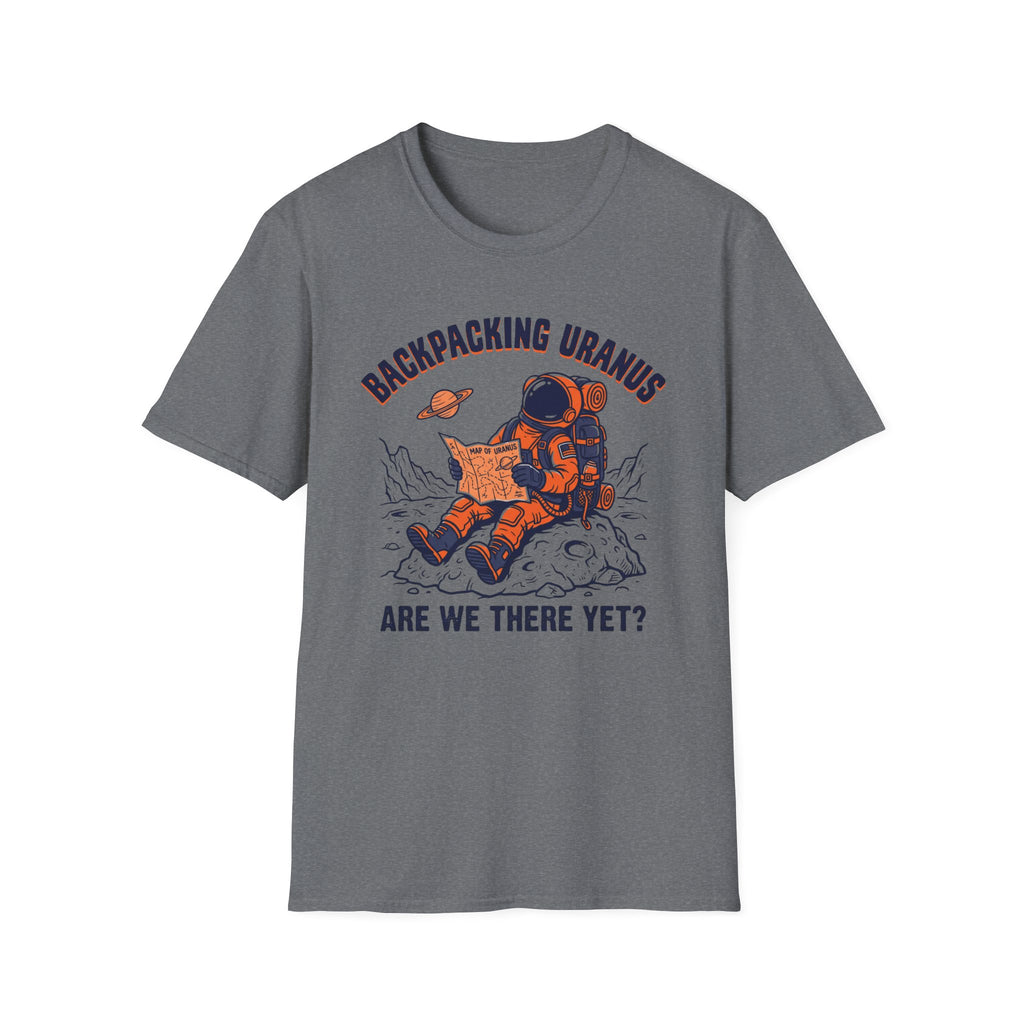 Backpacking Uranus Are We There Yet T‑Shirt