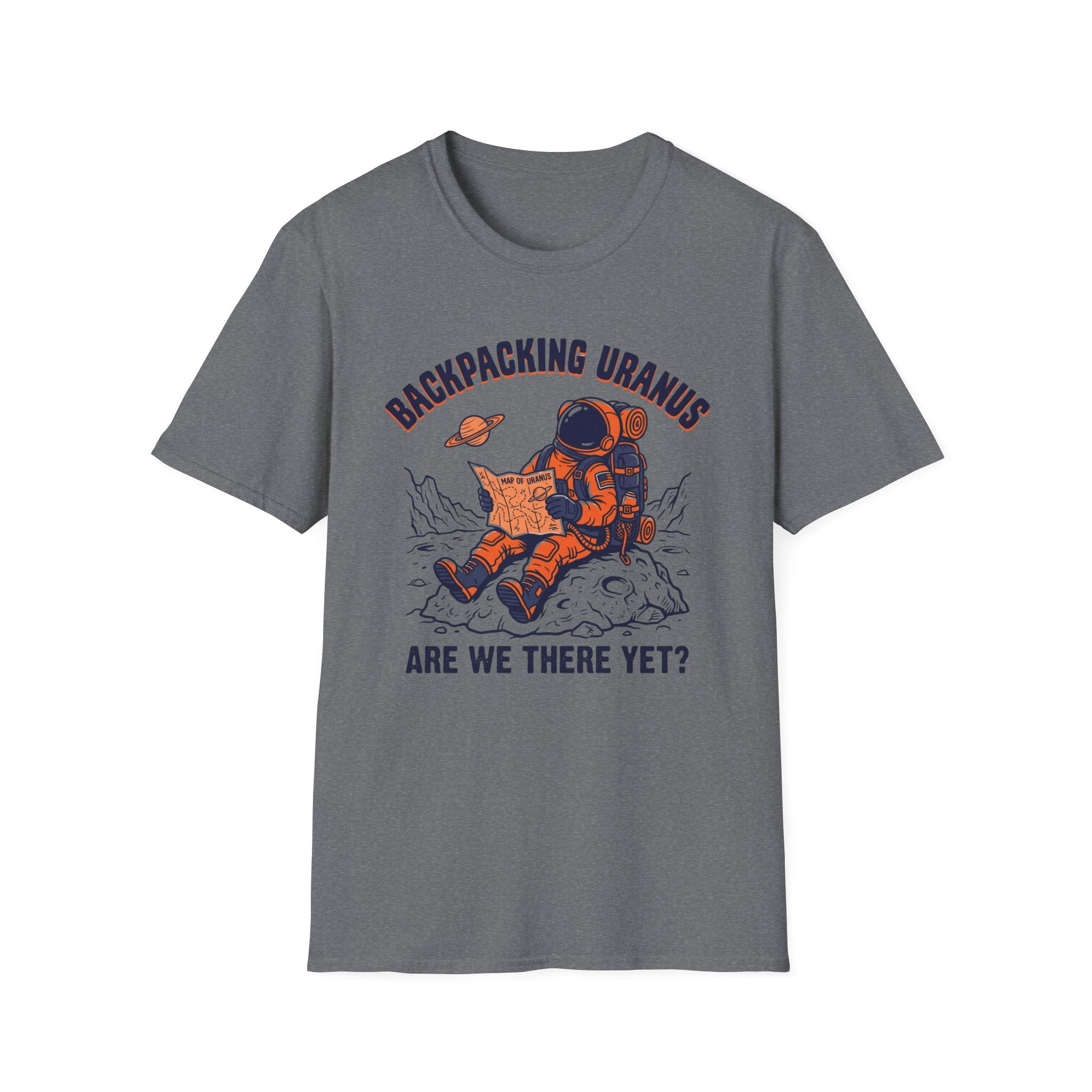 Backpacking Uranus Are We There Yet T‑Shirt