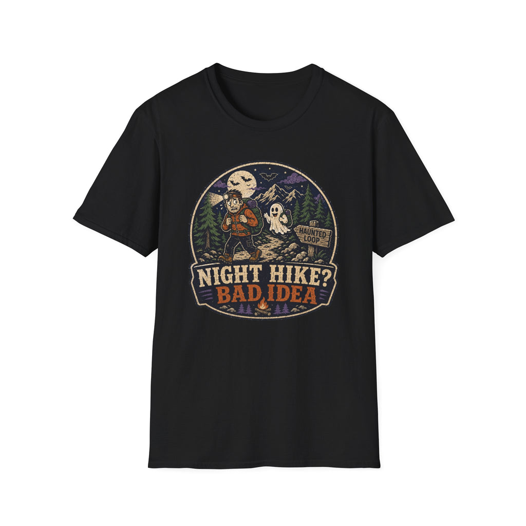 Night Hike Bad Idea T‑Shirt