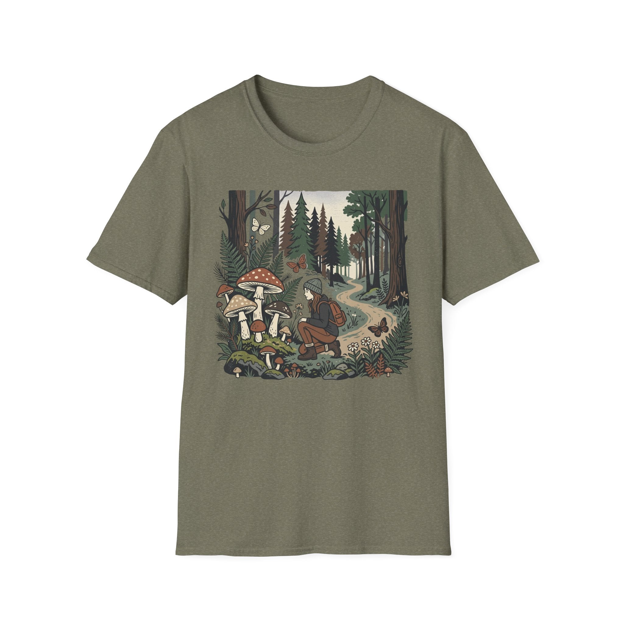 Mushroom Forest Forager T‑Shirt