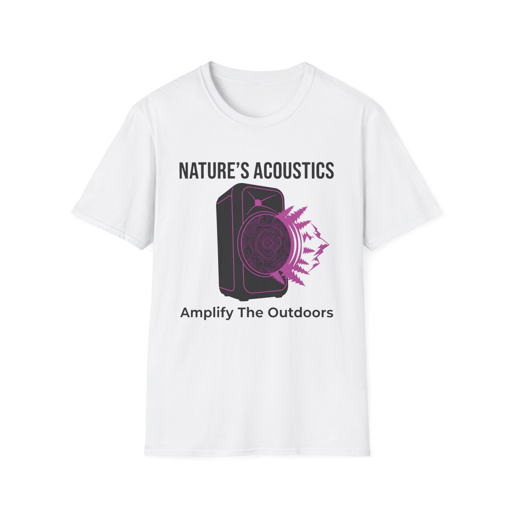 Nature's Accoustics Amplify the Outdoors T‑Shirt