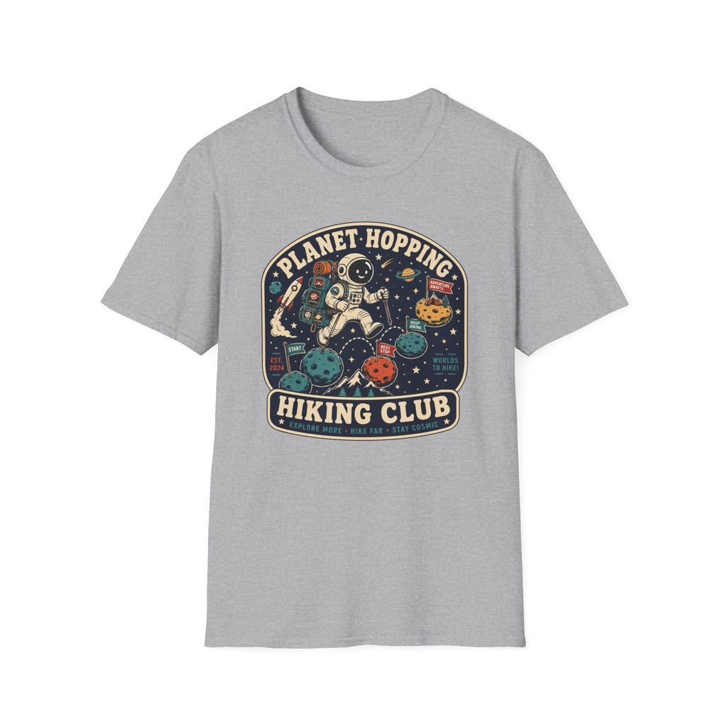 Planet Hopping Hiking Club T‑Shirt