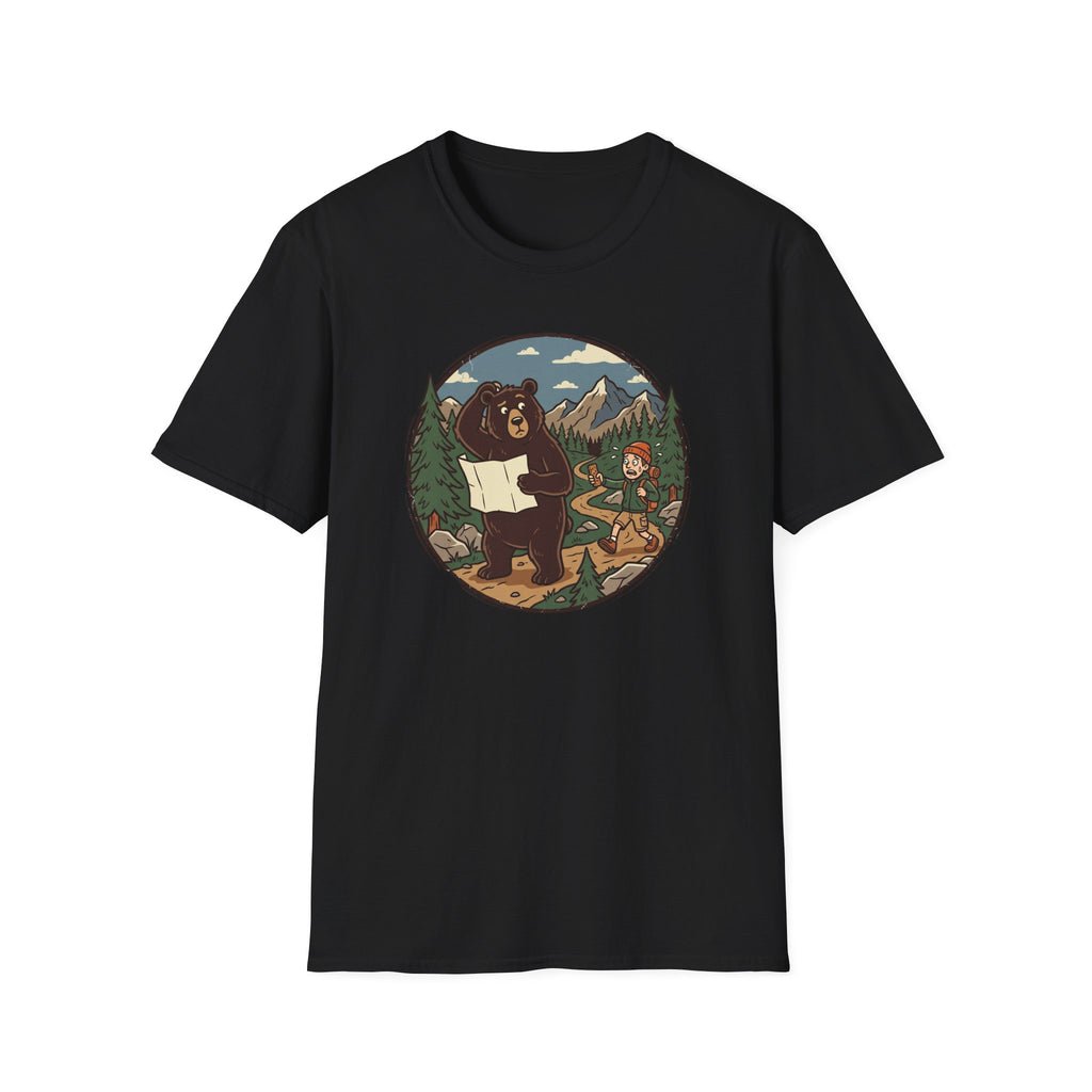 Bear Map Confusion T‑Shirt