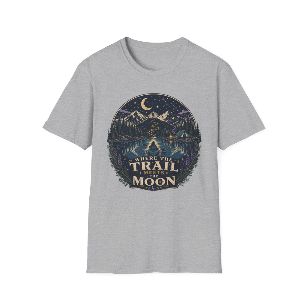 Where the Trail Meets the Moon T‑Shirt