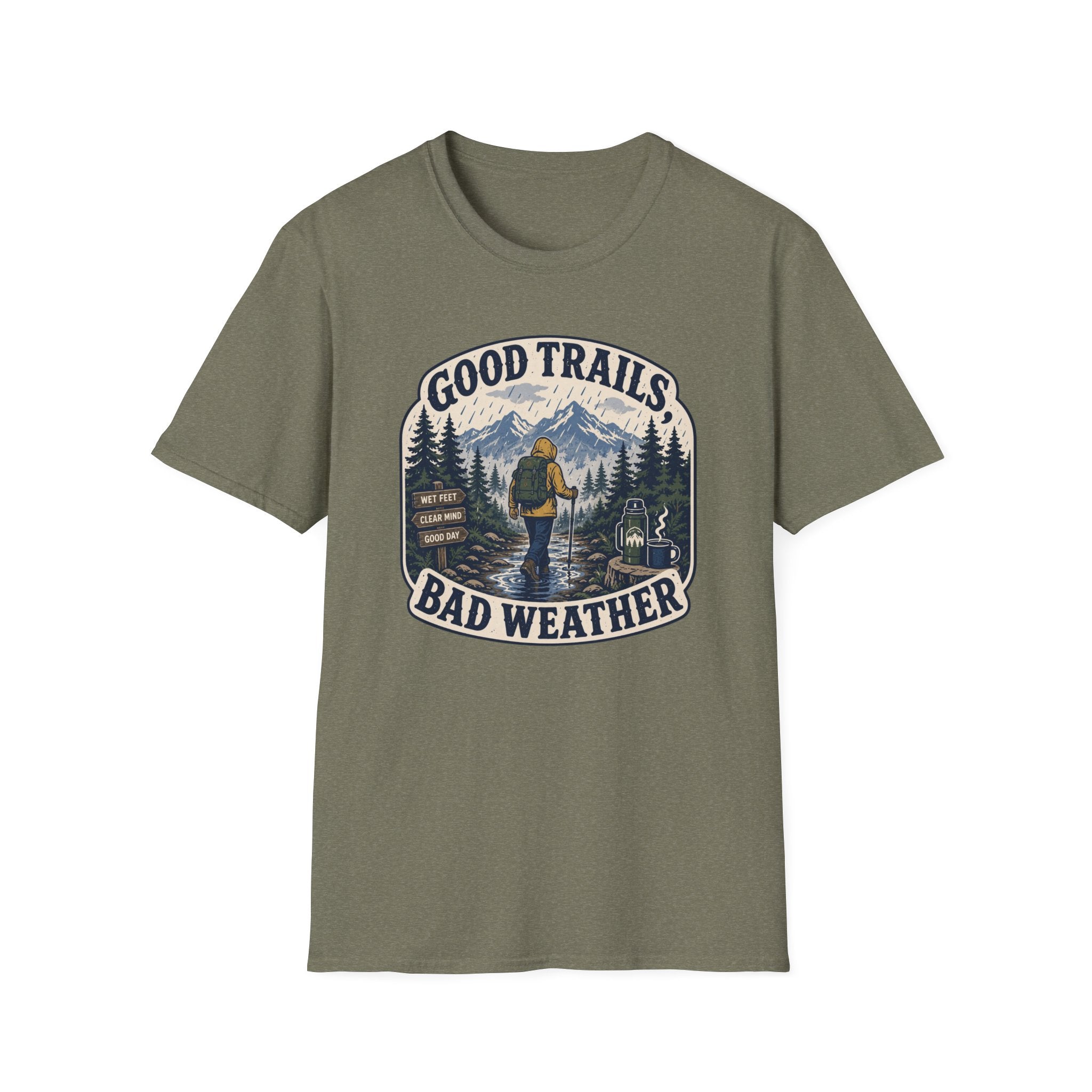 Good Trails Bad Weather T‑Shirt
