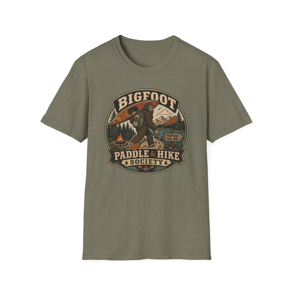Bigfoot Paddle & Hike Society T‑Shirt