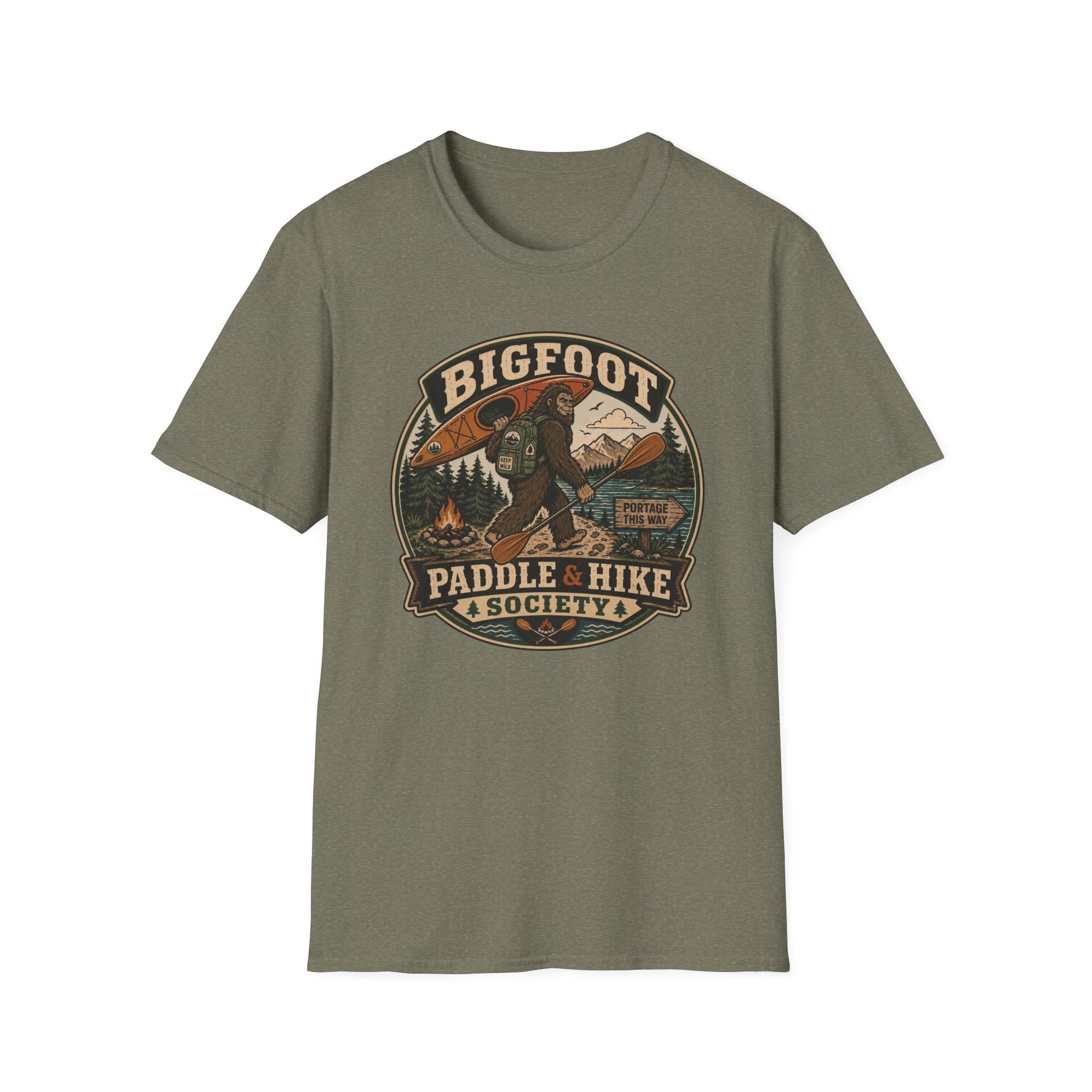 Bigfoot Paddle & Hike Society T‑Shirt
