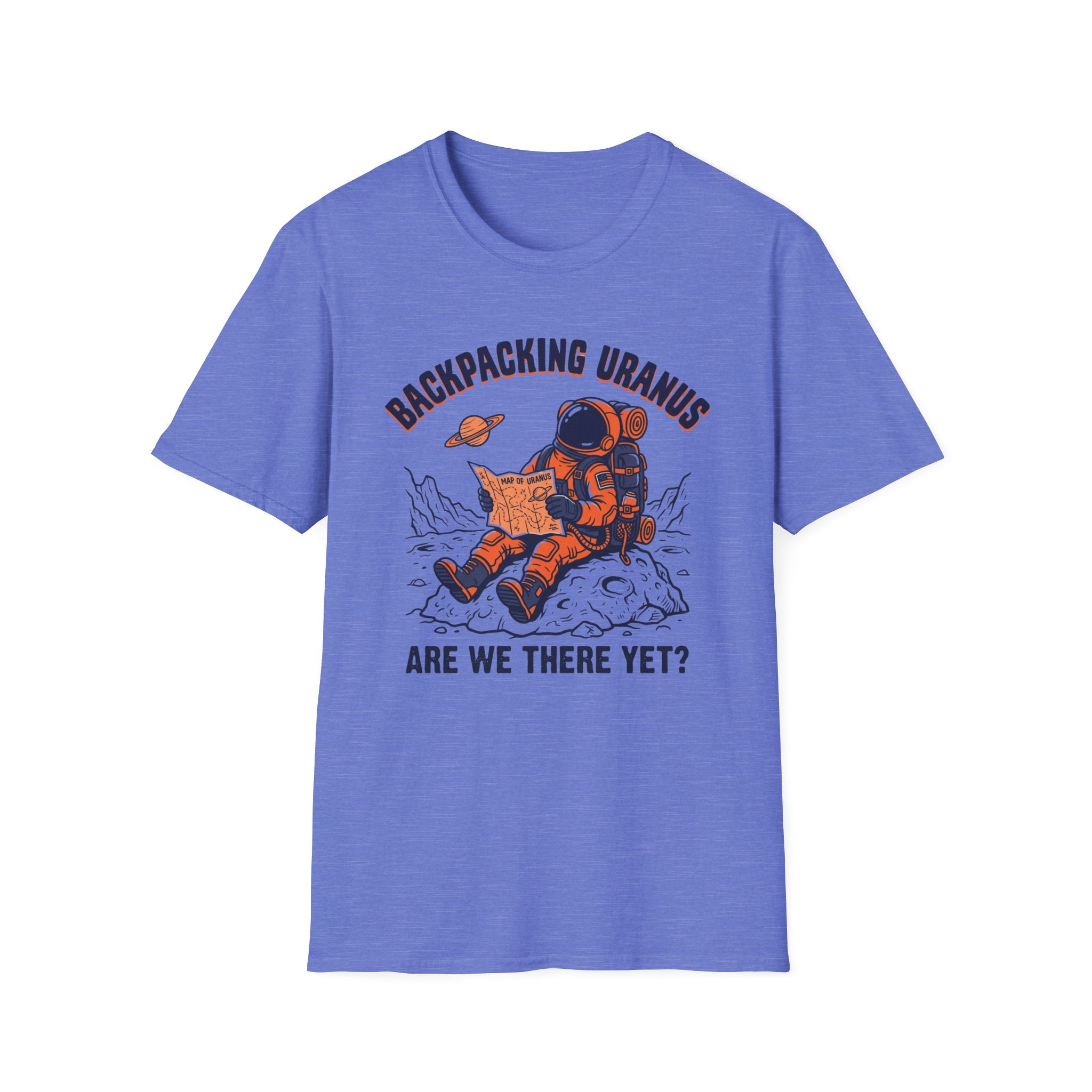 Backpacking Uranus Are We There Yet T‑Shirt