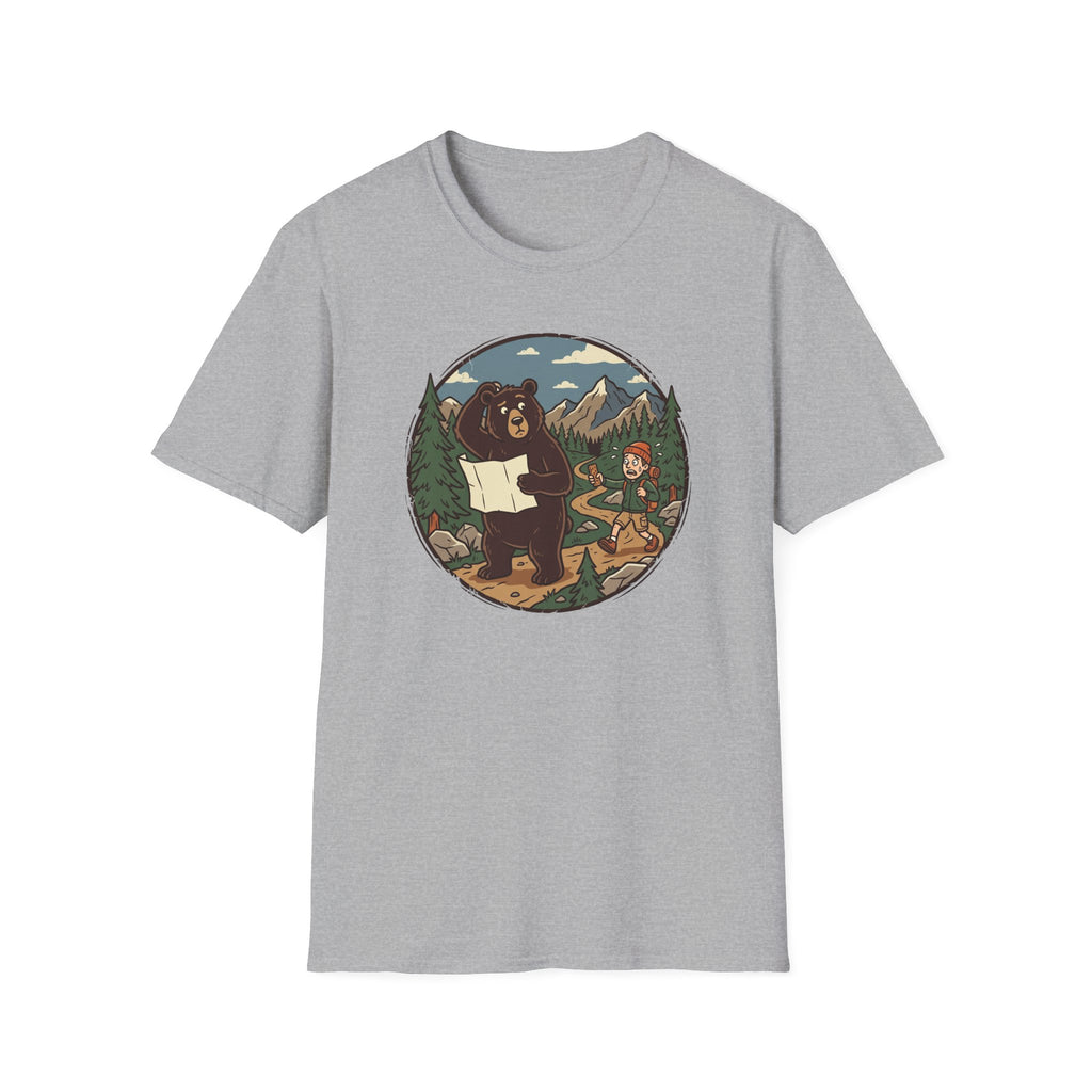 Bear Map Confusion T‑Shirt