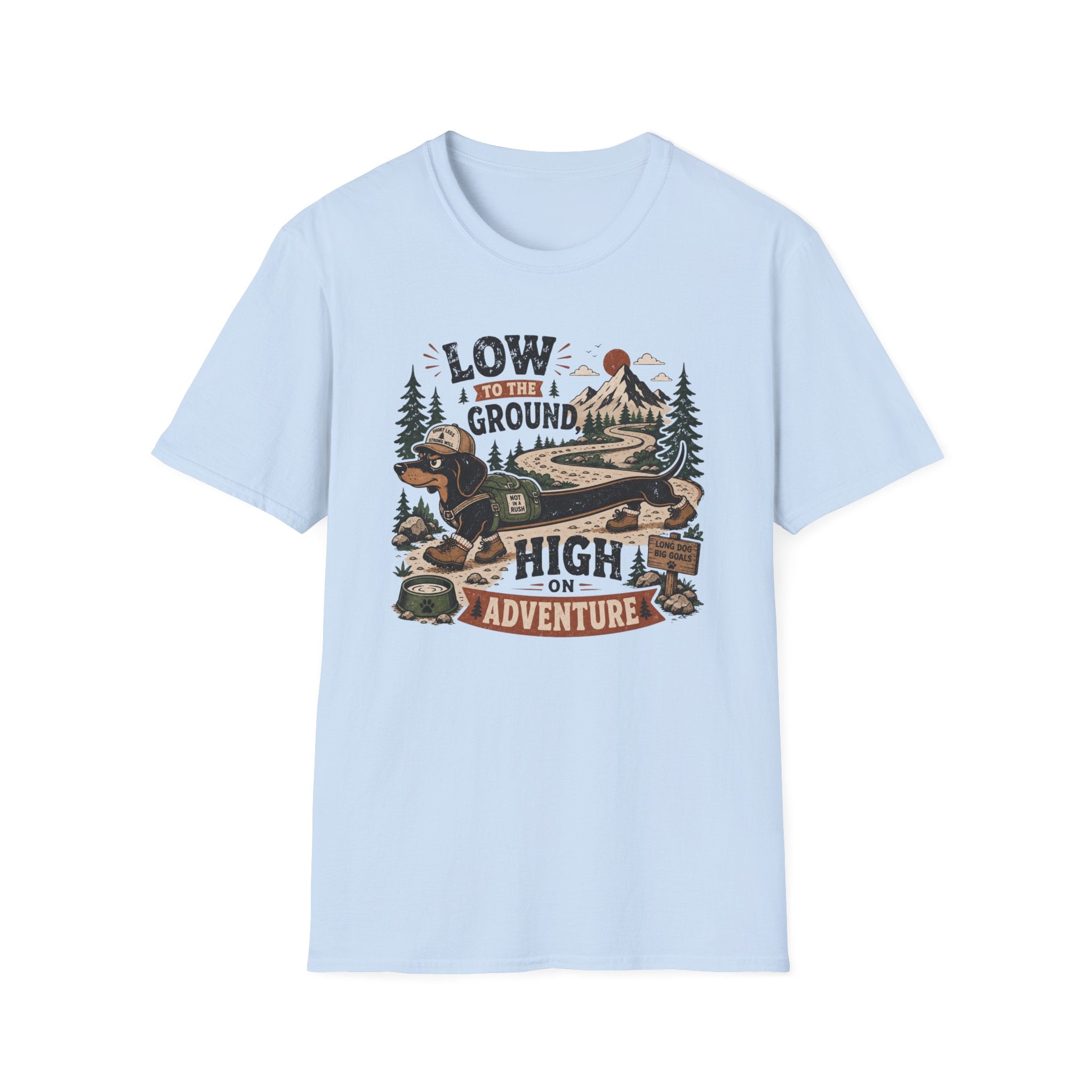 Low to the Ground High on Adventure T‑Shirt