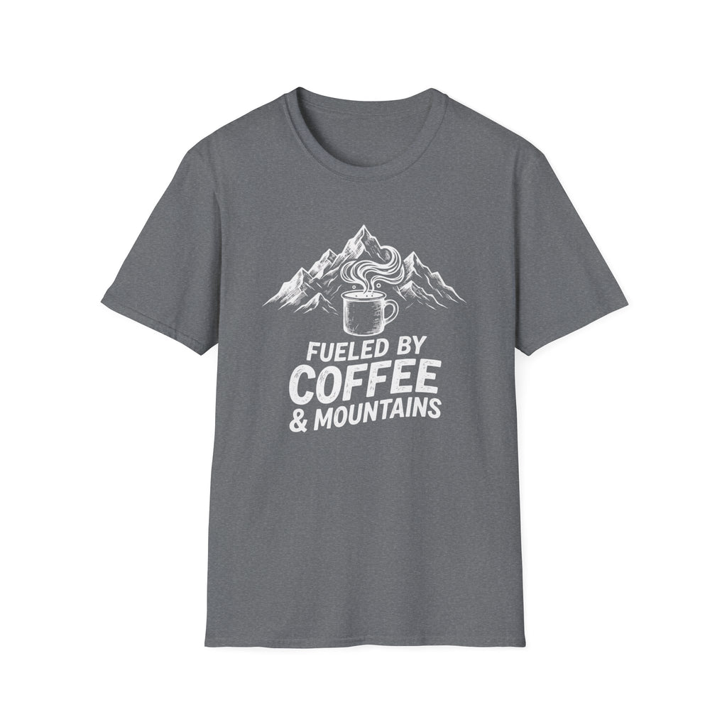 Fueled by Coffee & Mountains T‑Shirt