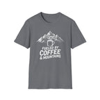Fueled by Coffee & Mountains T‑Shirt