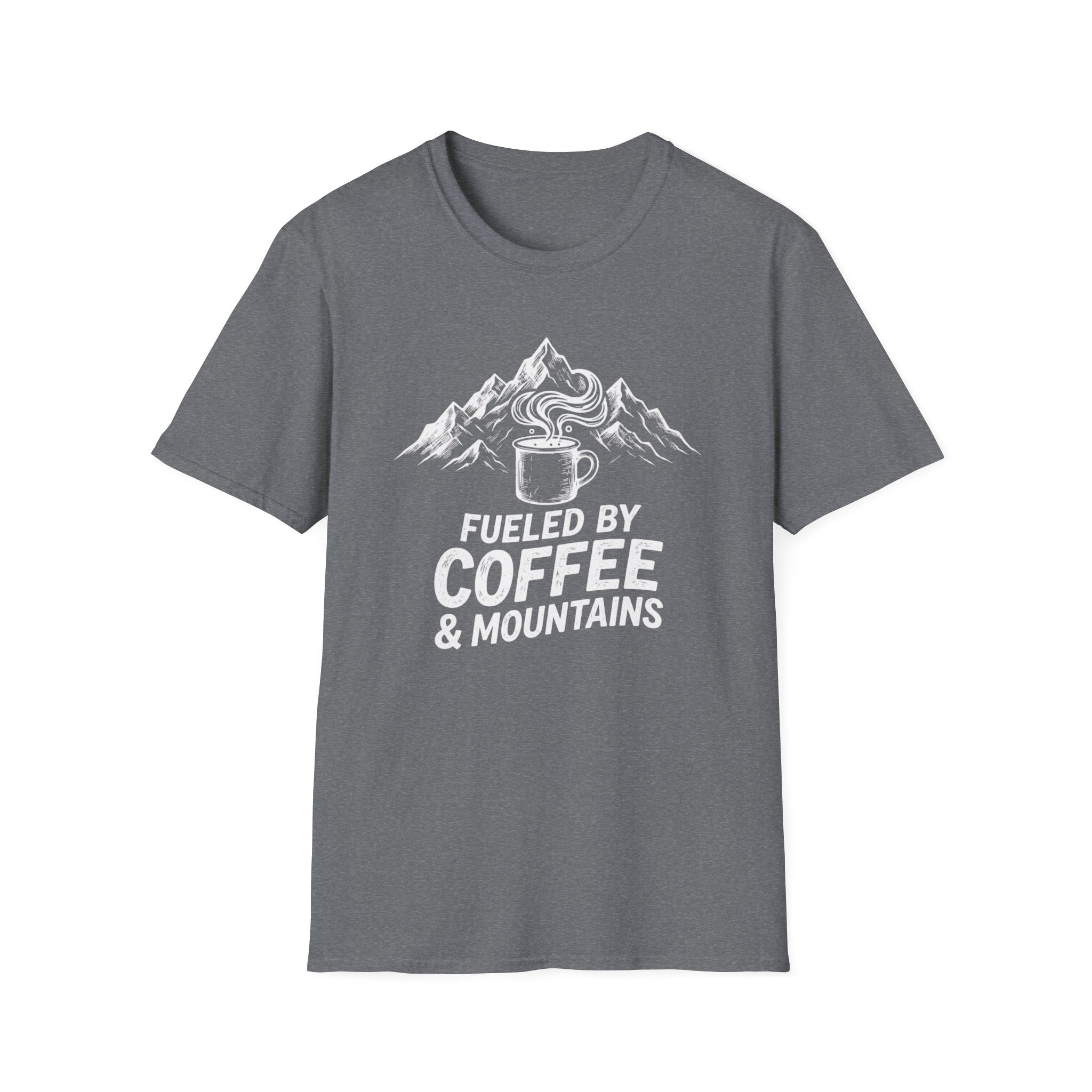 Fueled by Coffee & Mountains T‑Shirt