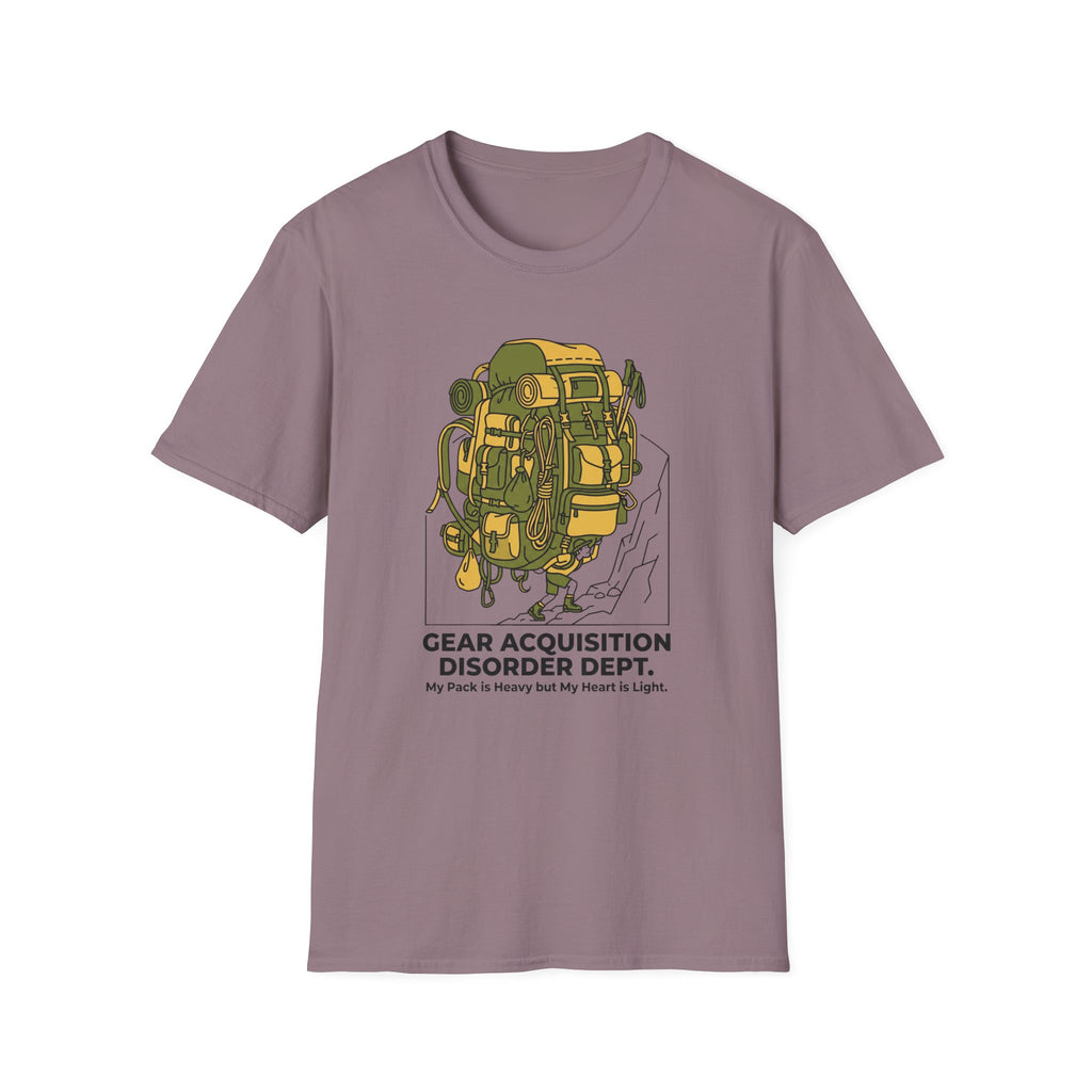 Gear Acquisition Disorder Dept T‑Shirt