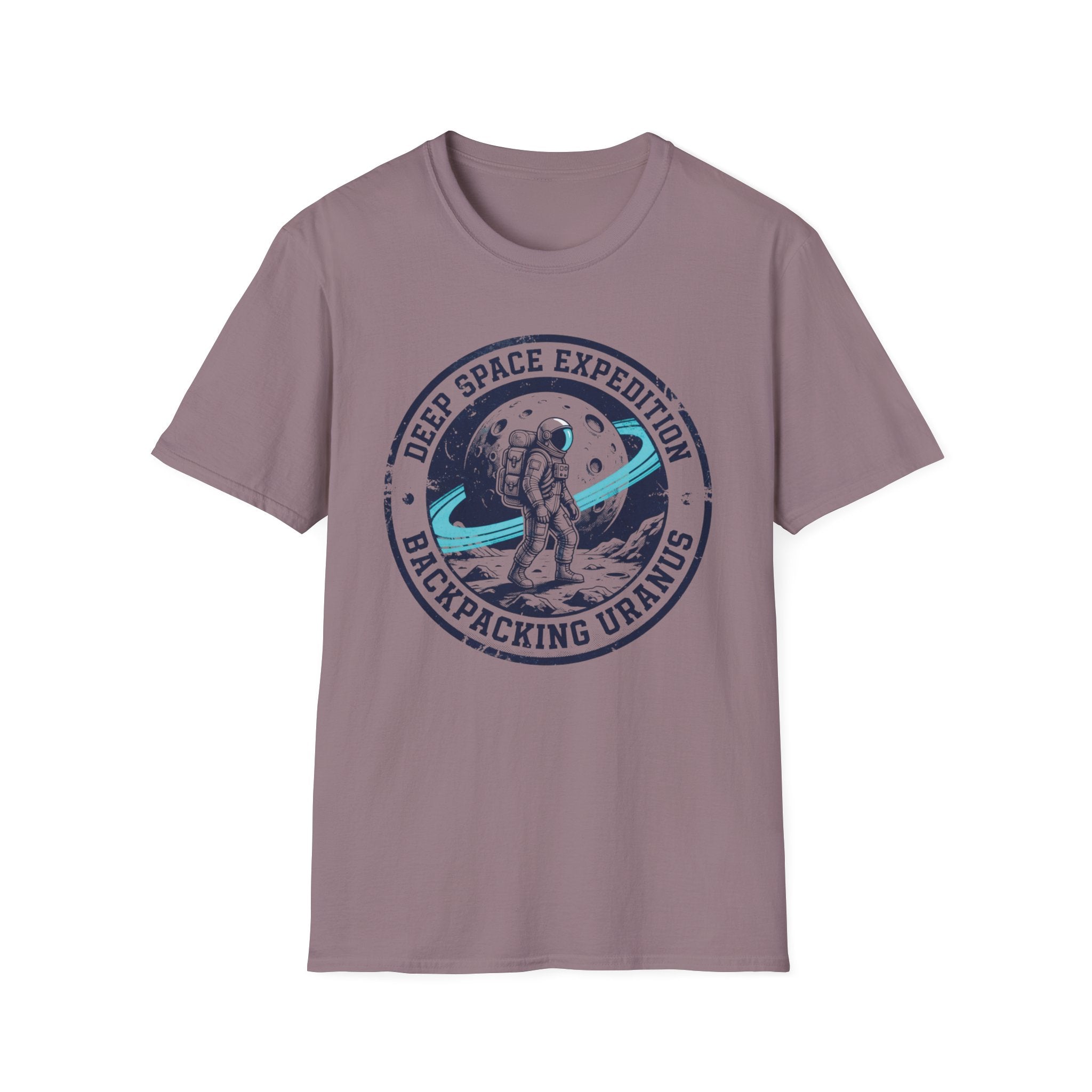 Deep Space Expedition Backpacking Uranus T‑Shirt