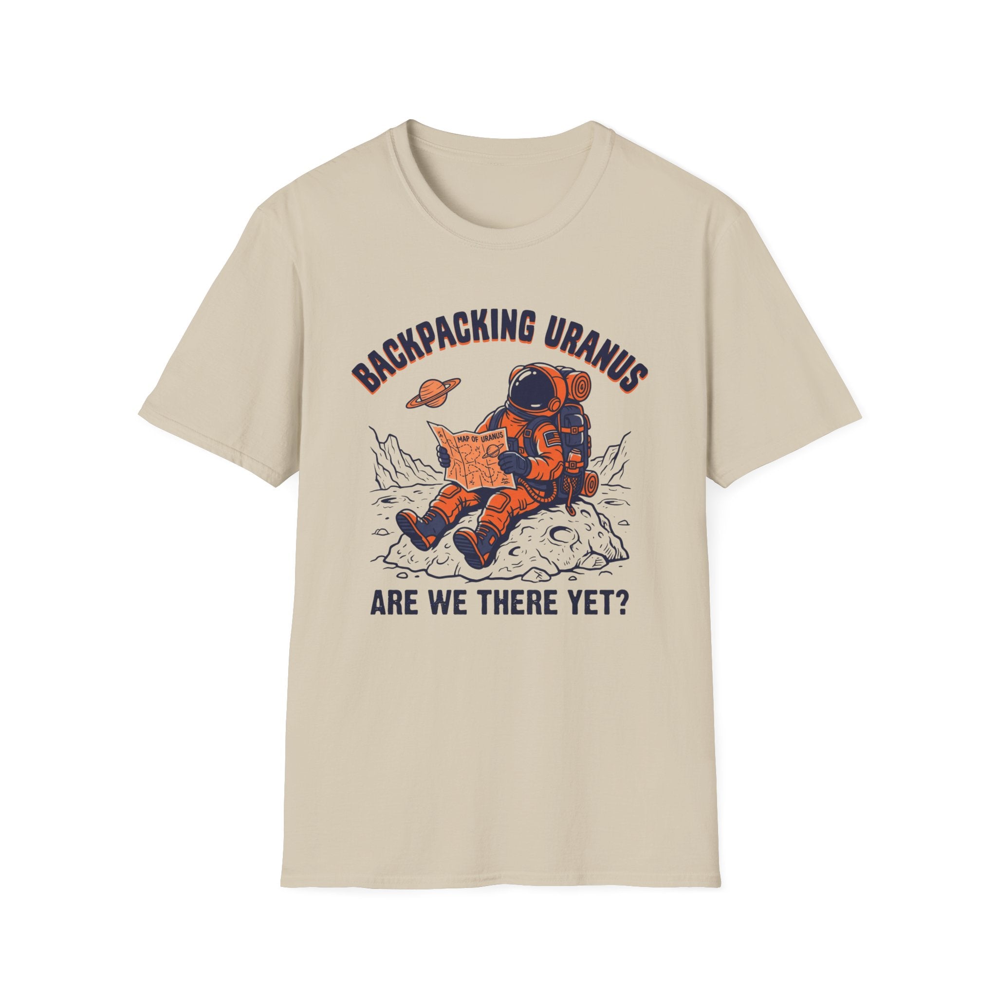 Backpacking Uranus Are We There Yet T‑Shirt