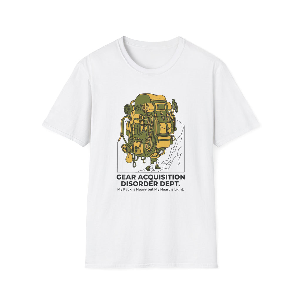 Gear Acquisition Disorder Dept T‑Shirt