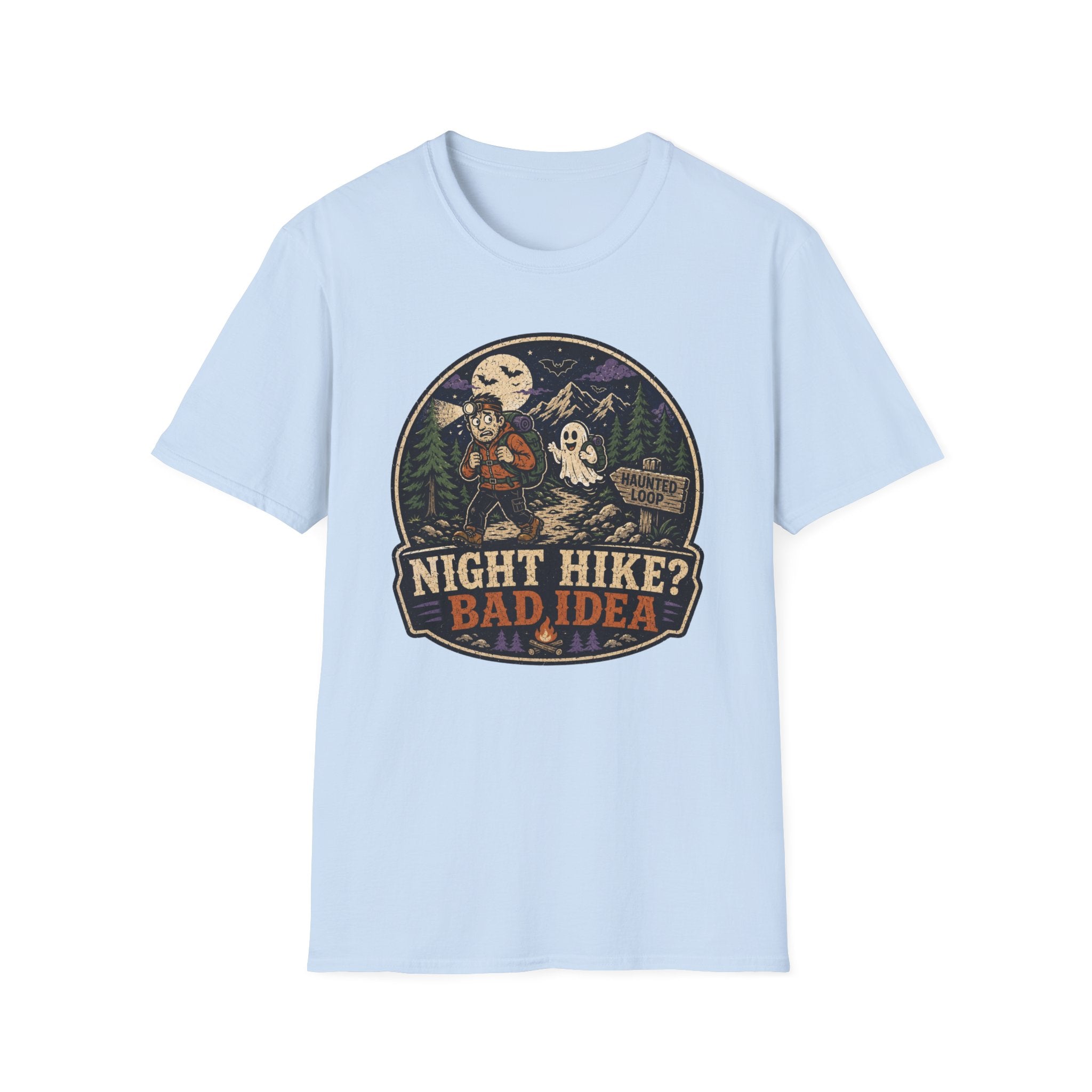 Night Hike Bad Idea T‑Shirt