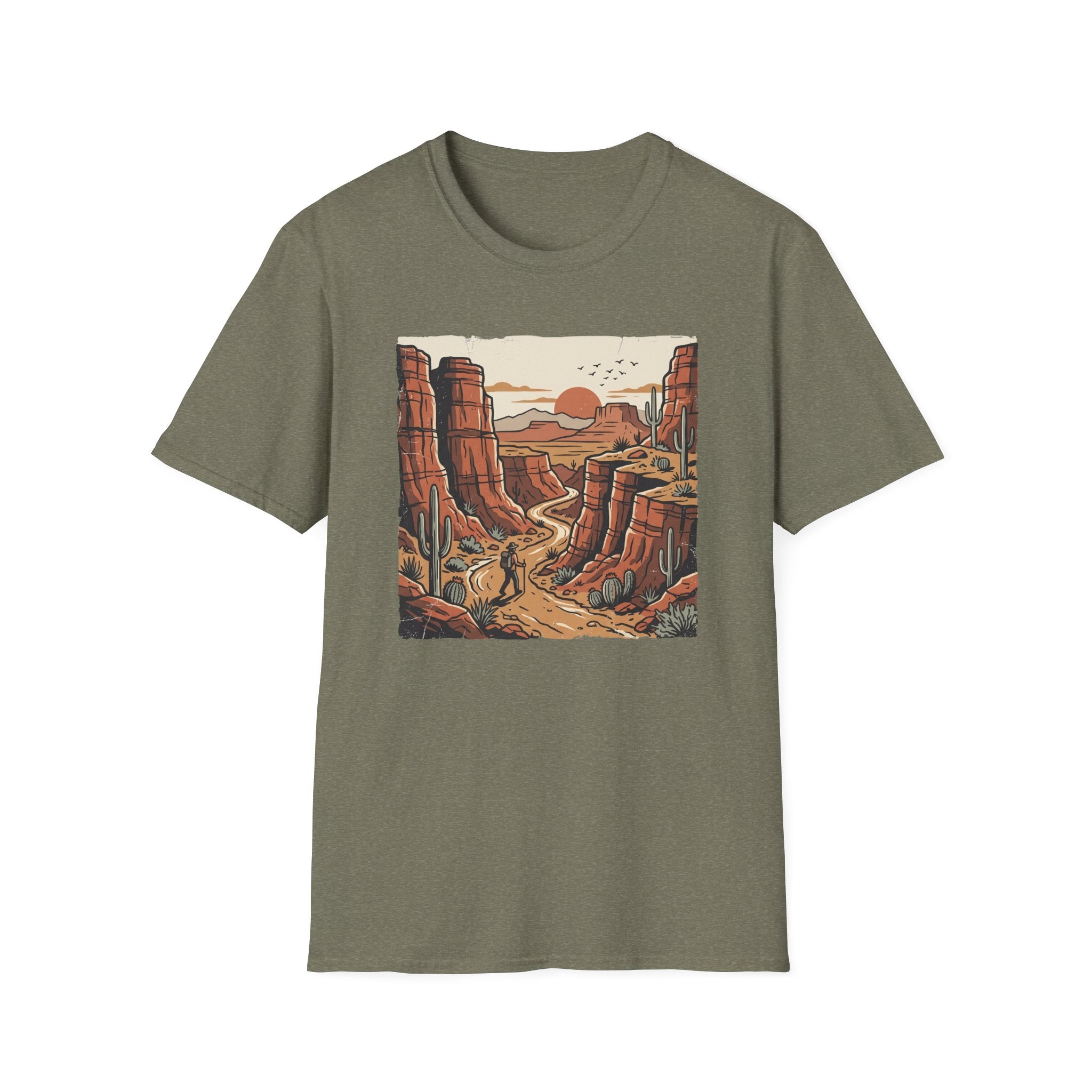 Desert Canyon Hiker T‑Shirt