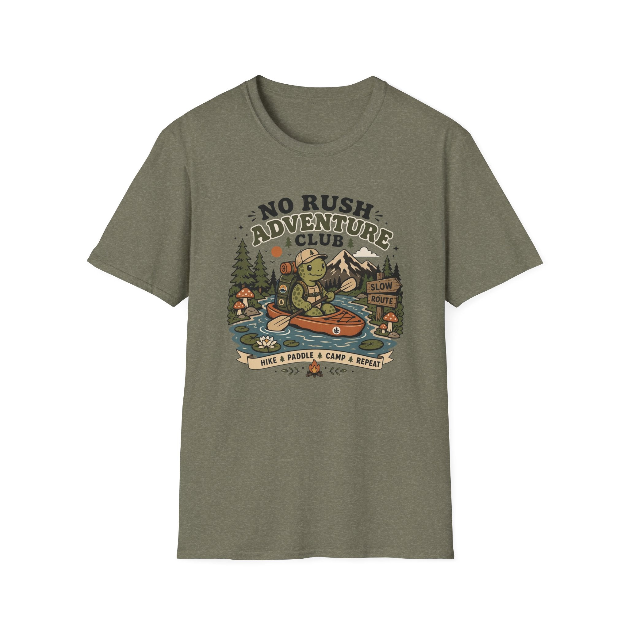 No Rush Adventure Club T‑Shirt
