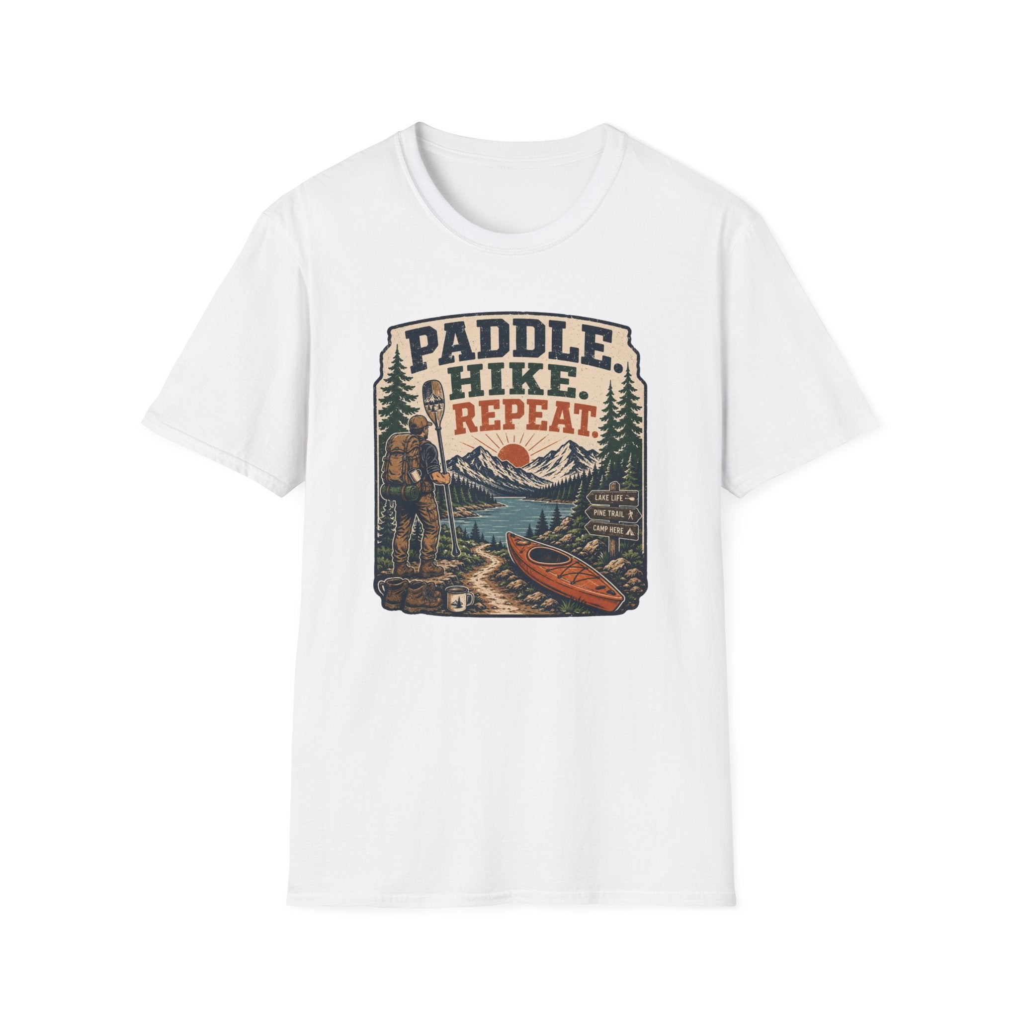Paddle Hike Repeat T‑Shirt