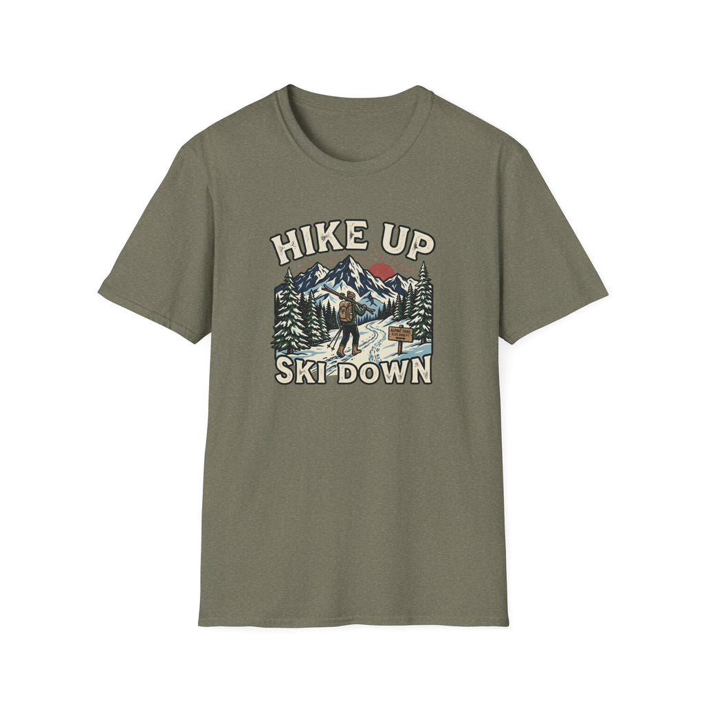 Hike Up Ski Down T‑Shirt