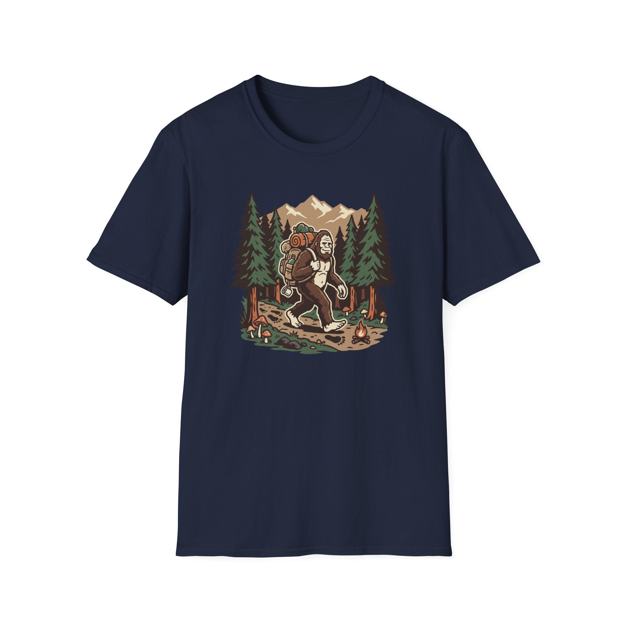 Bigfoot Trail Scene T‑Shirt