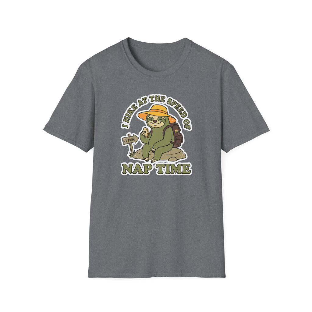 I Hike at the Speed of Nap Time T‑Shirt