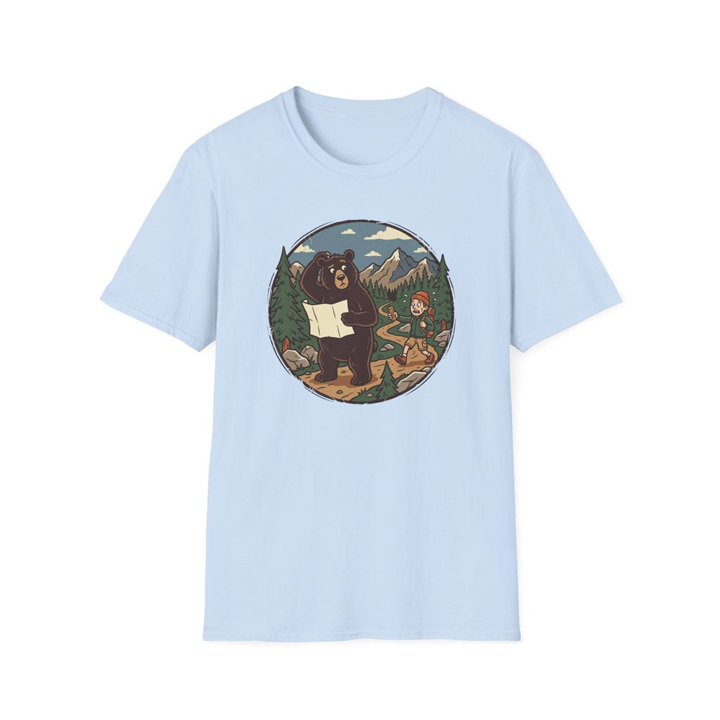 Bear Map Confusion T‑Shirt