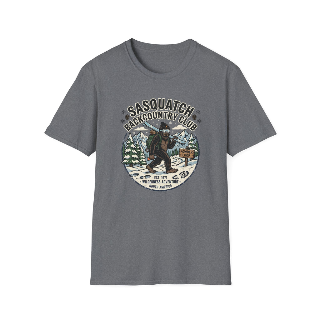 Bigfoot Backcountry Ski T‑Shirt