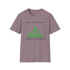 Hold the Summit Elevate Your Assets T‑Shirt