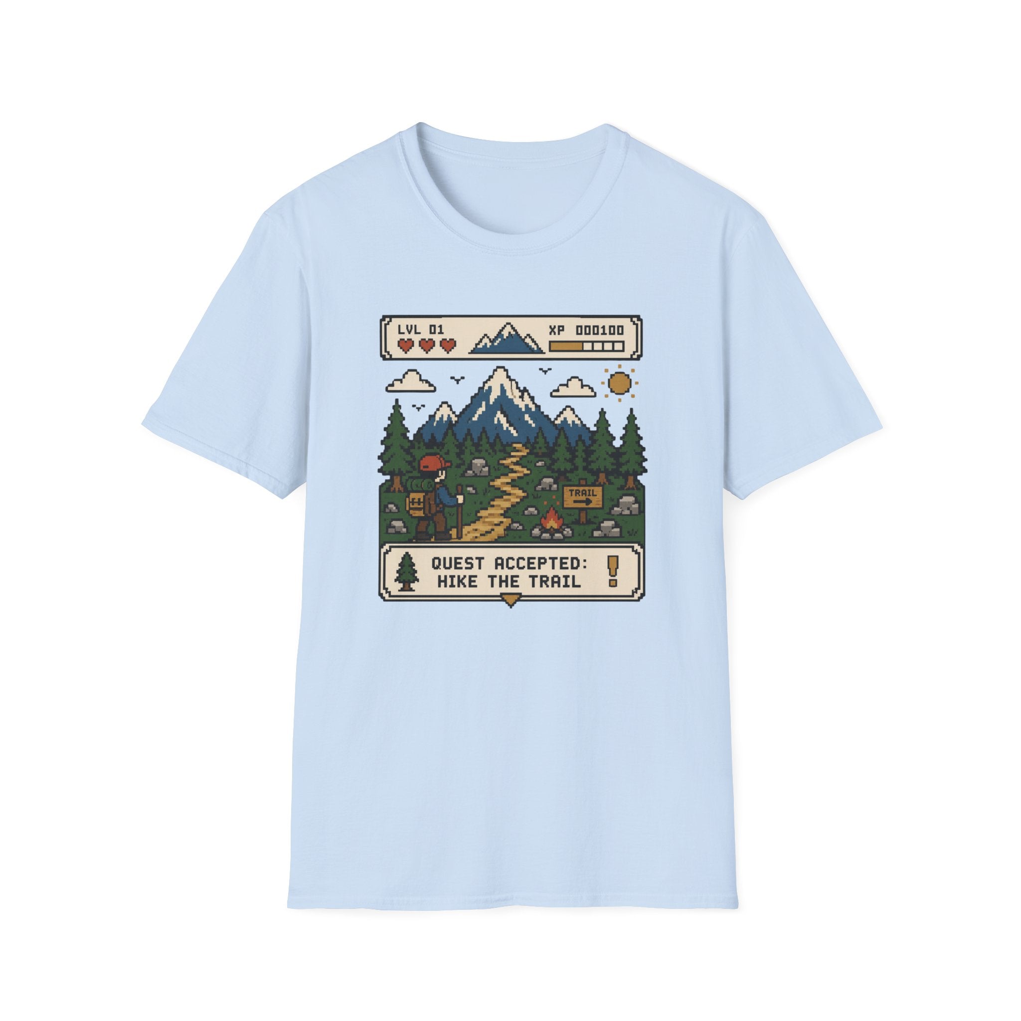 Quest Accepted Hike the Trail T‑Shirt