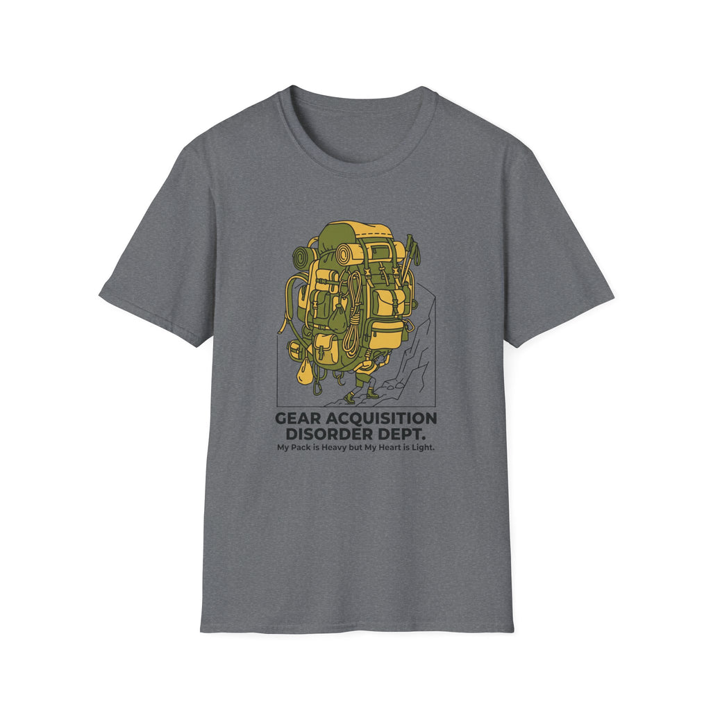 Gear Acquisition Disorder Dept T‑Shirt