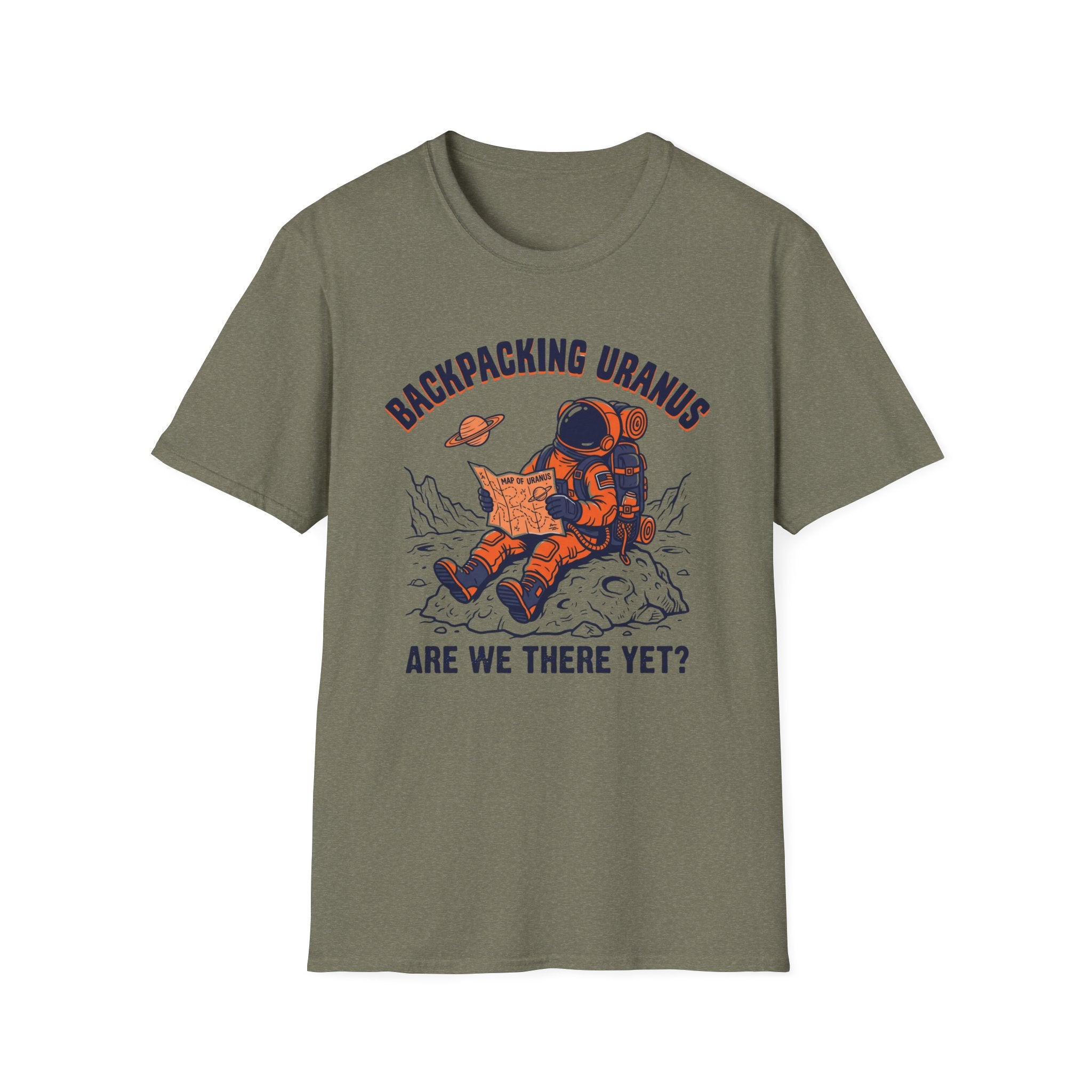 Backpacking Uranus Are We There Yet T‑Shirt