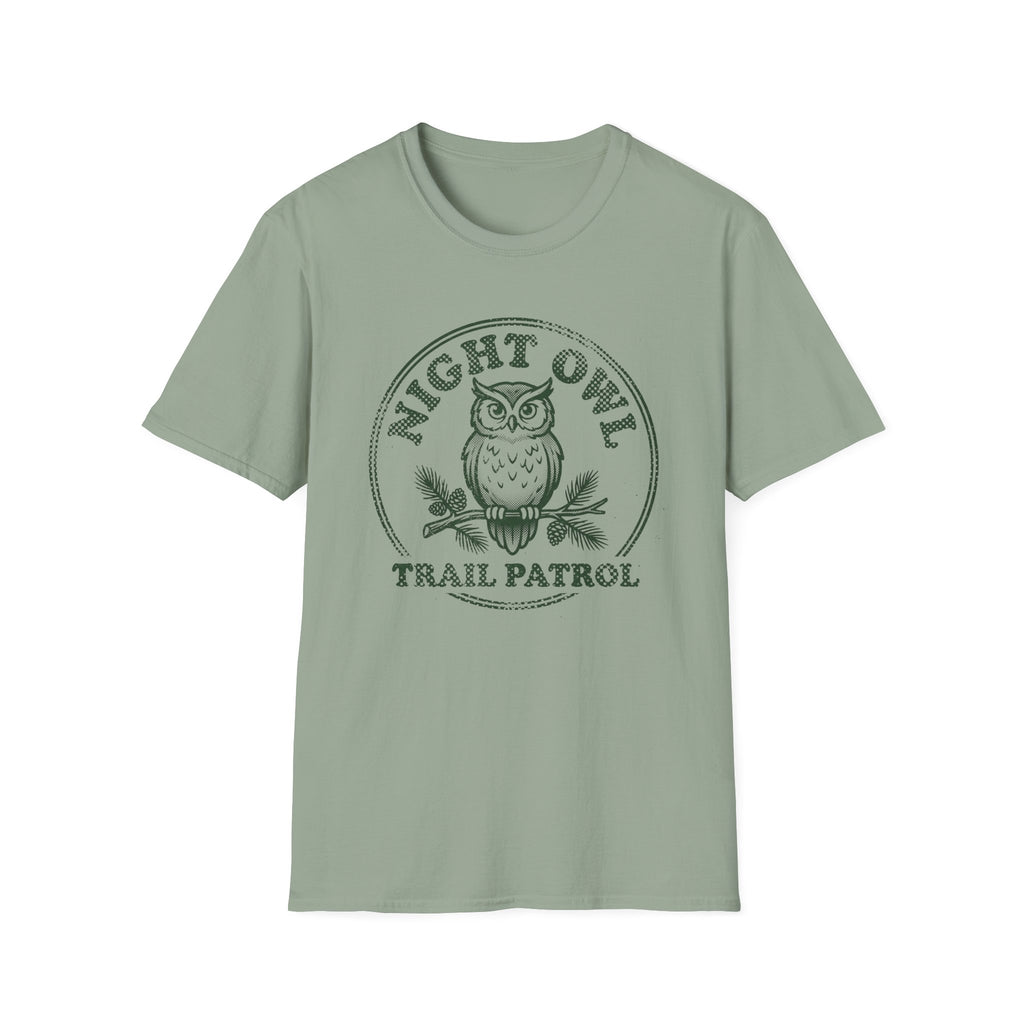Retro Night Owl Trail Patrol T‑Shirt