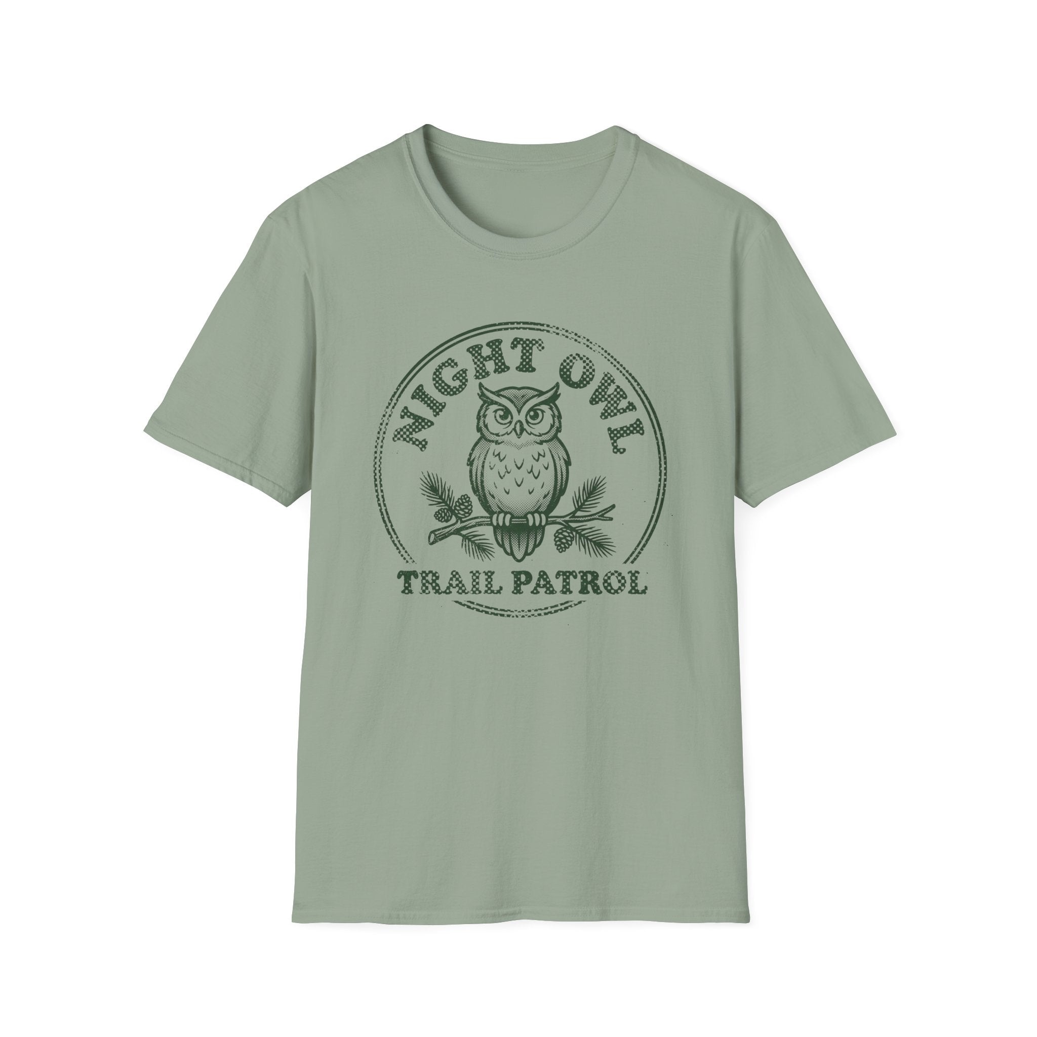 Retro Night Owl Trail Patrol T‑Shirt