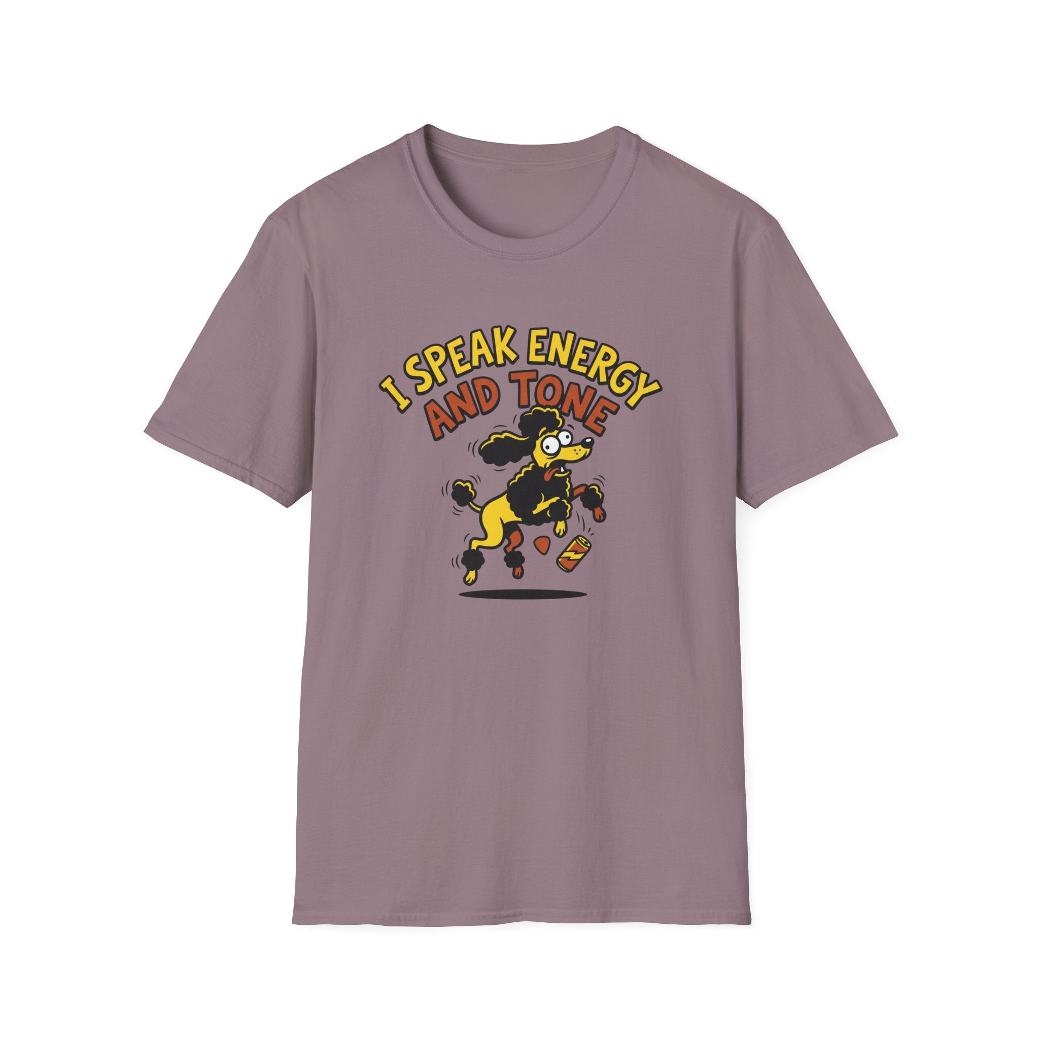 I Speak Energy Poodle T‑Shirt