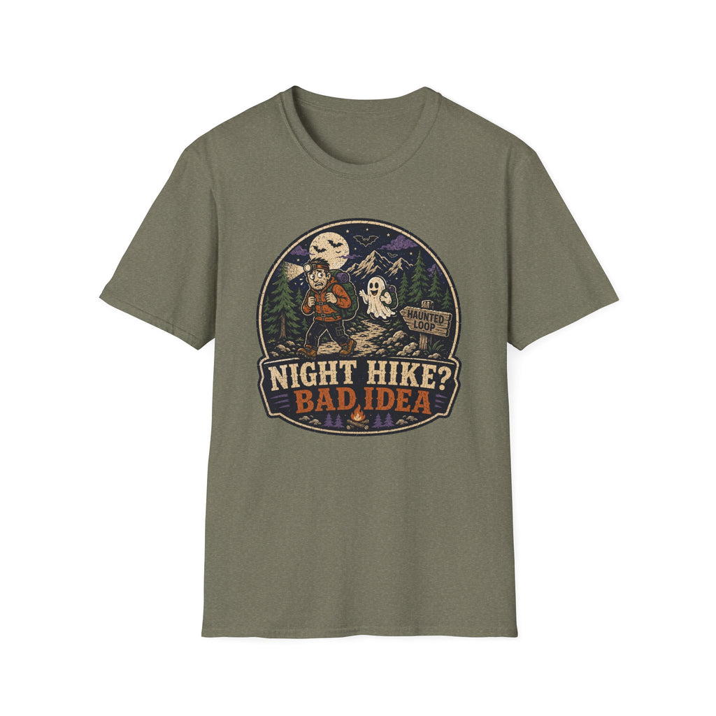 Night Hike Bad Idea T‑Shirt