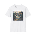Hiker Next to Waterfall T‑Shirt