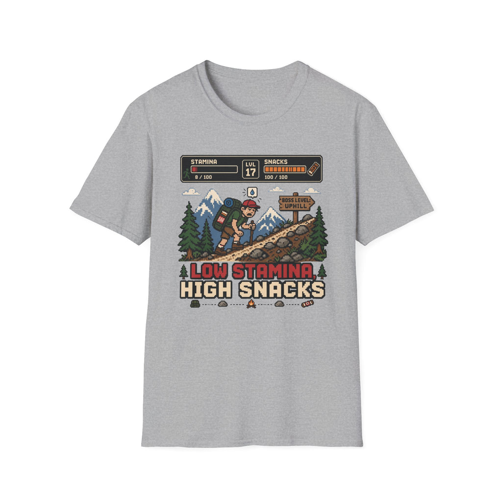 Low Stamina High Snacks T‑Shirt