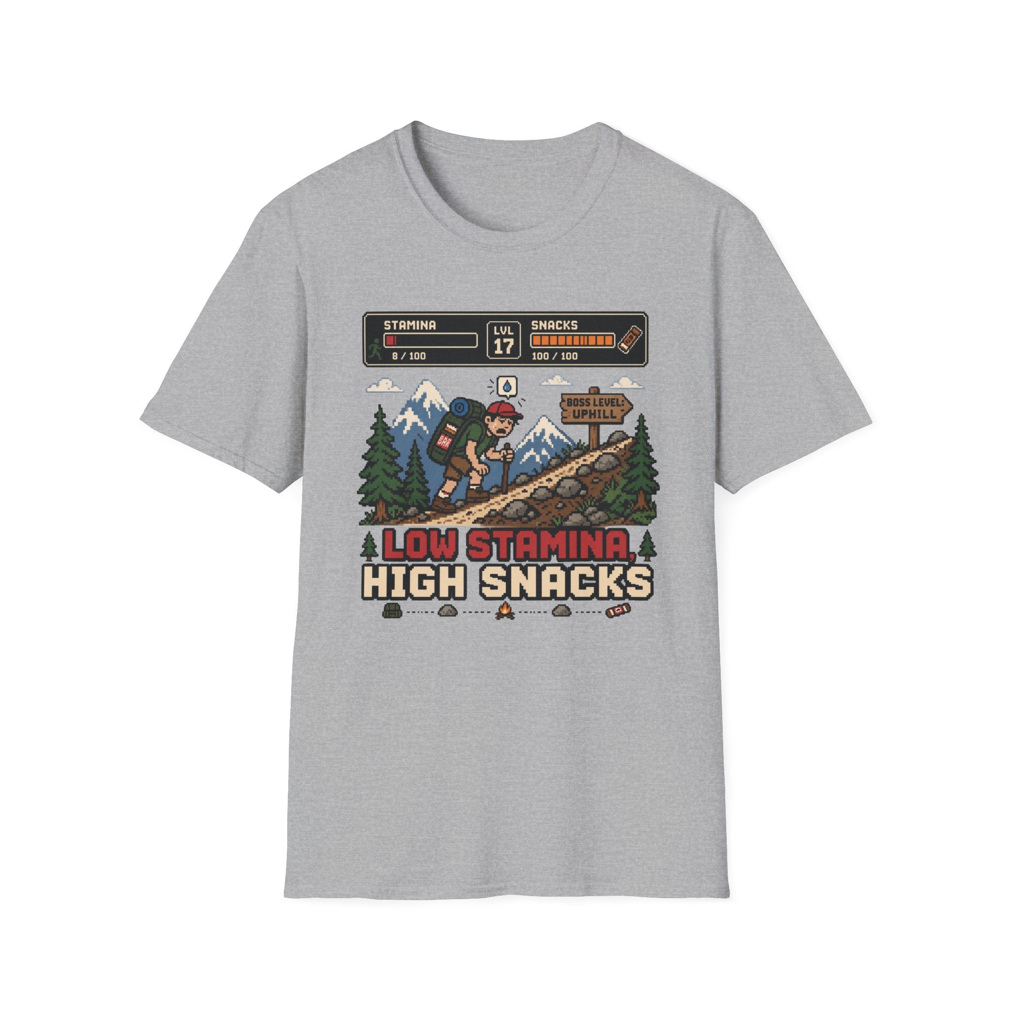 Low Stamina High Snacks T‑Shirt