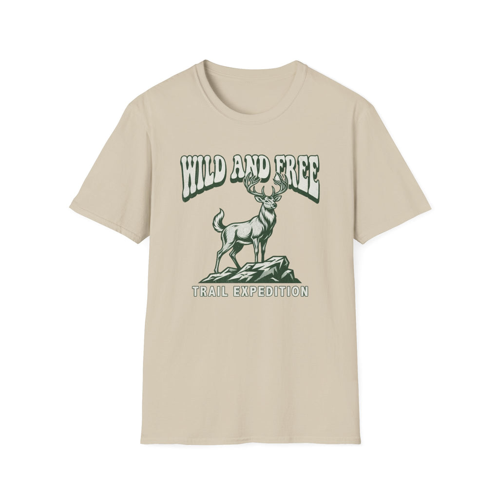 Deer Wild and Free T‑Shirt