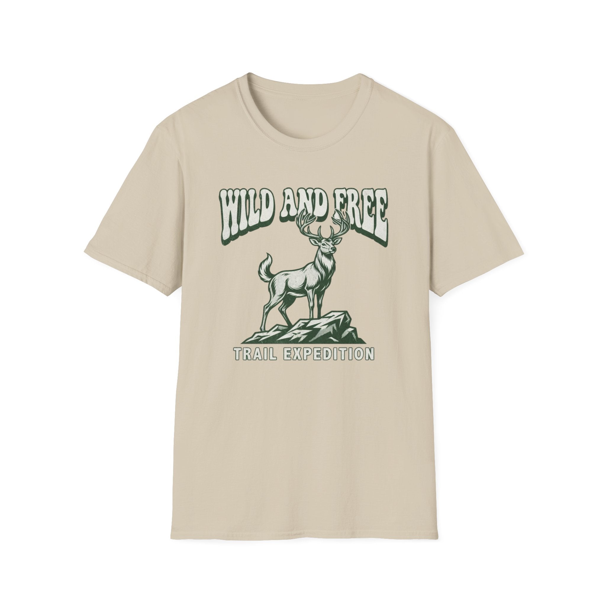 Deer Wild and Free T‑Shirt