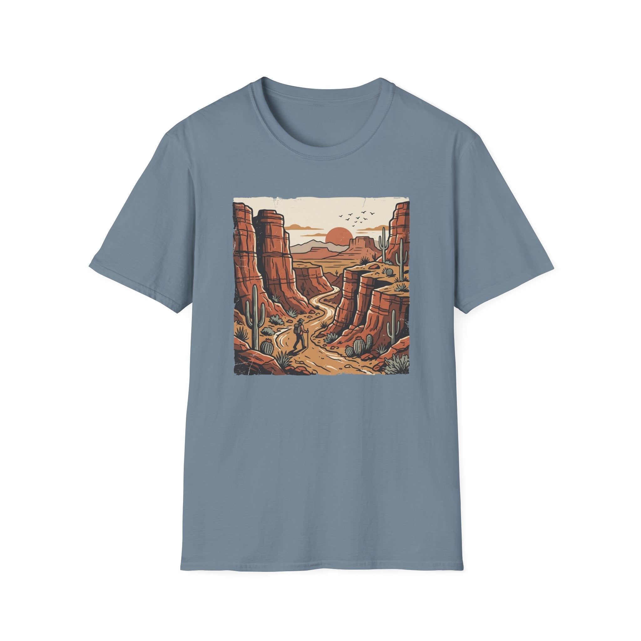 Desert Canyon Hiker T‑Shirt
